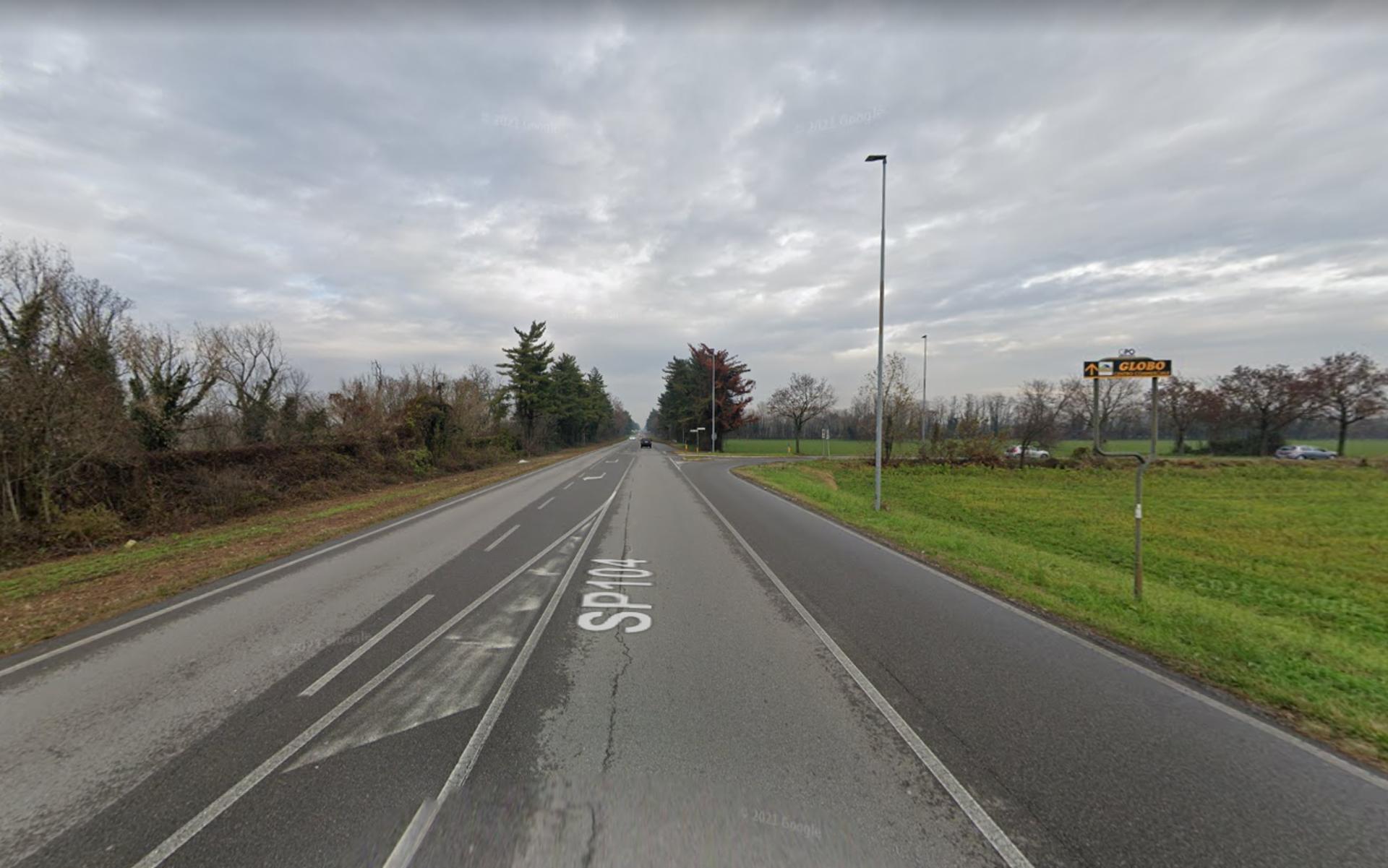 Impianto a S.P. 104 Km. 5+090/dx  Cassano d'Adda