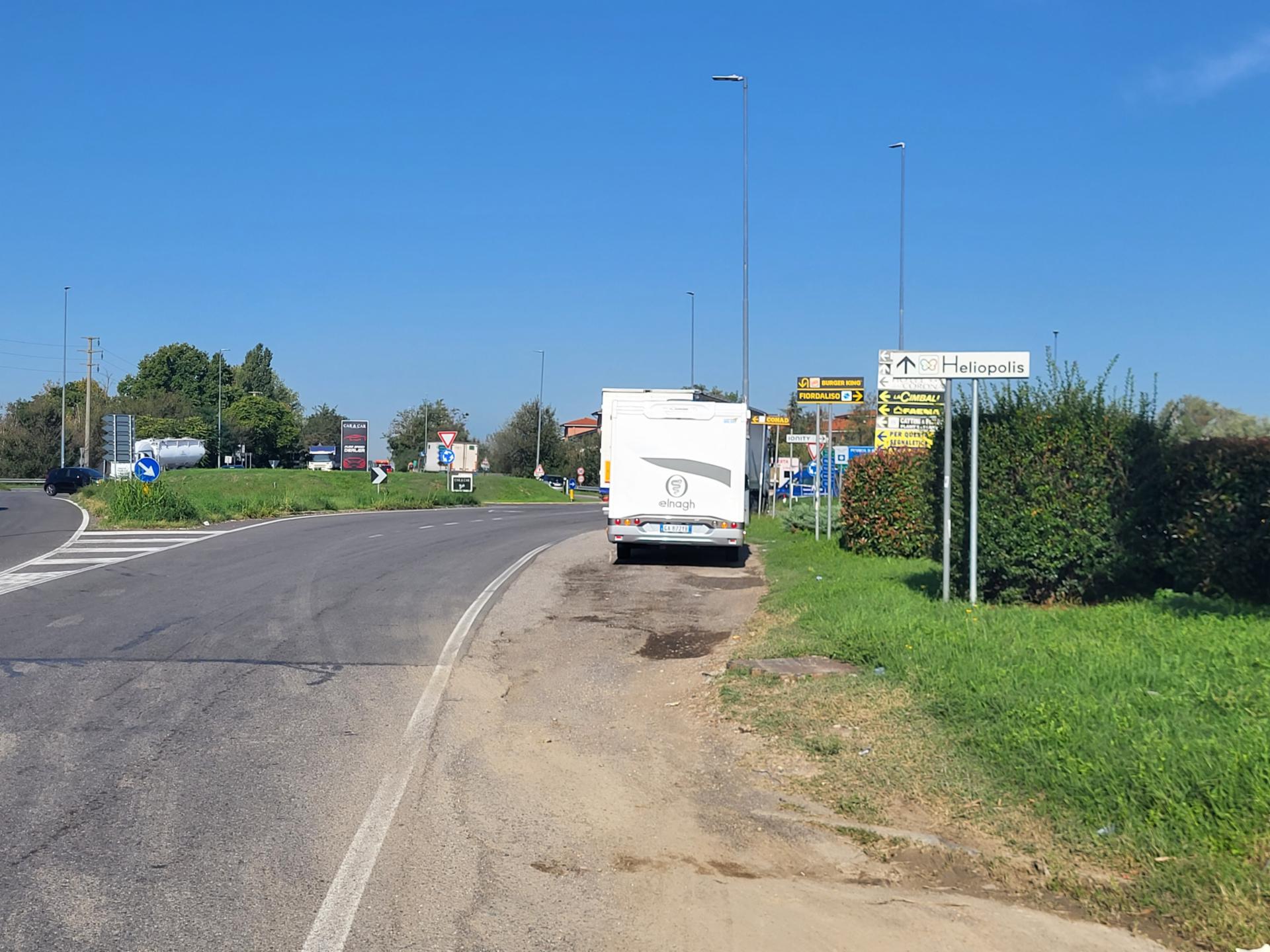 Impianto a S.P. 40 Km. 0+060/sx  Binasco