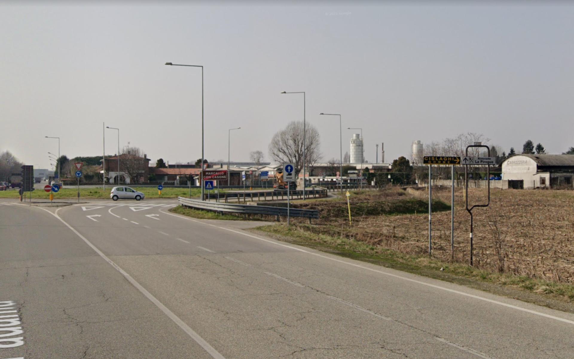Impianto FRECCE / PREINSEGNE a Marcallo con Casone, in zona Ass. Tiro A Volo 