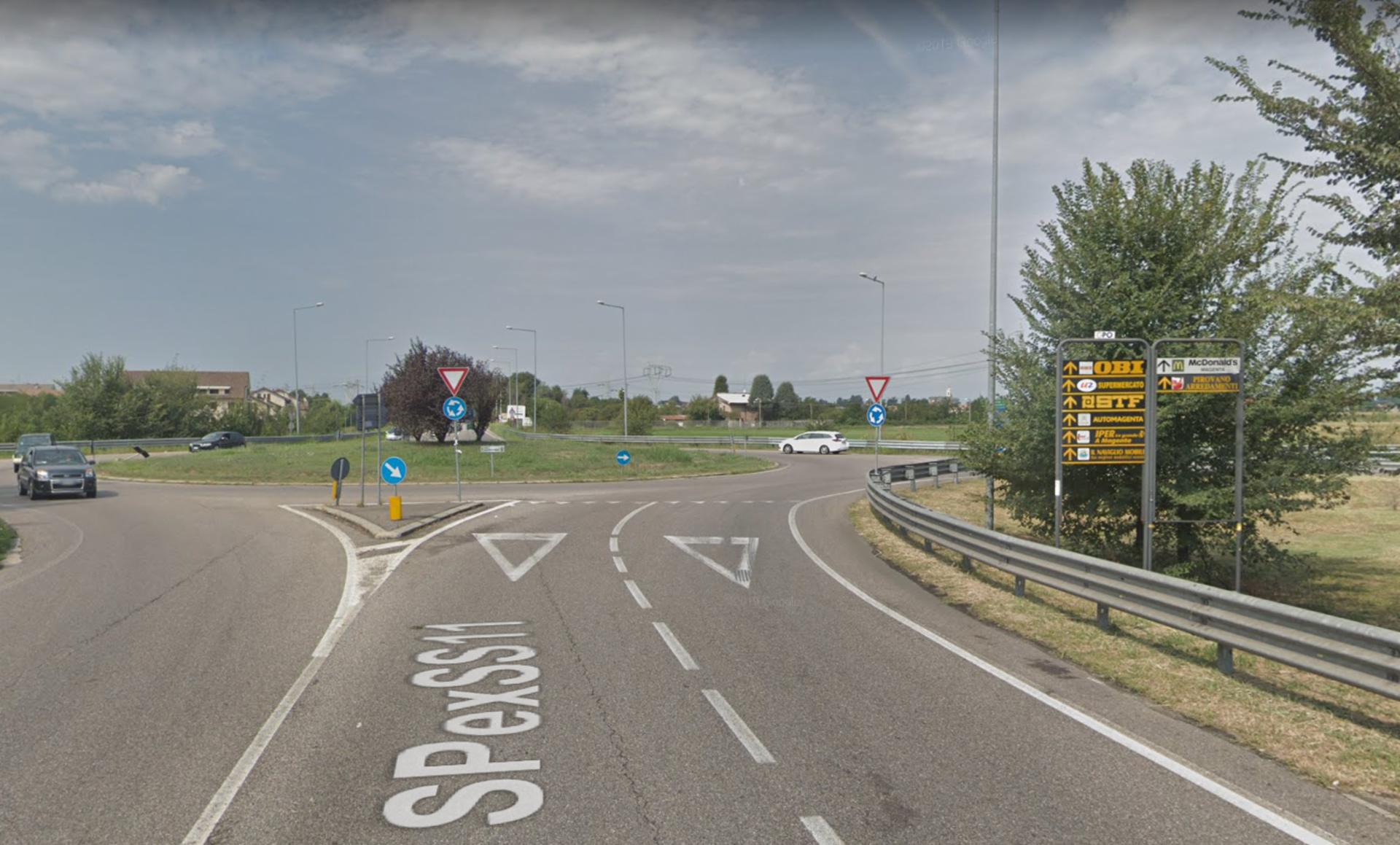 Impianto a S.P. ex S.S. 11 kM. 118+990/sx  Magenta