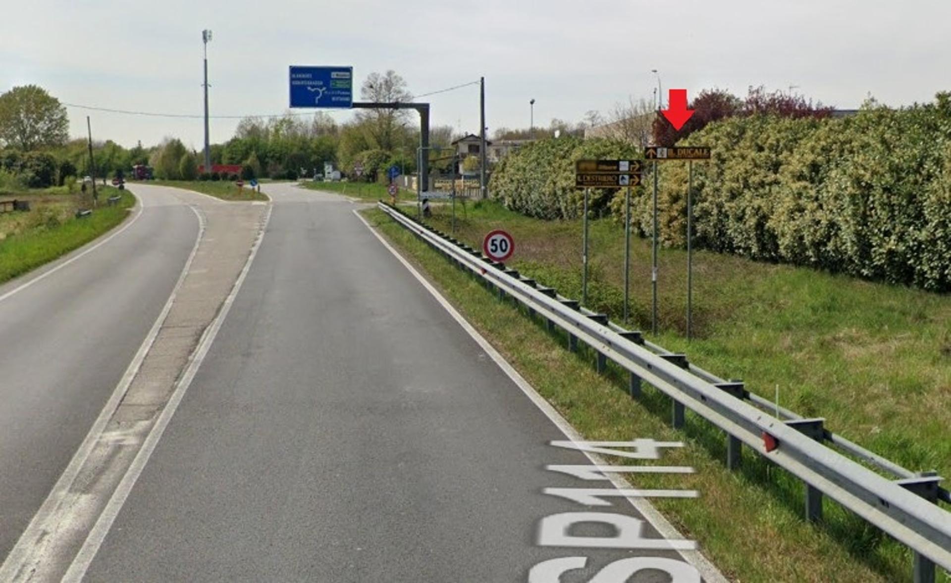 Impianto a S.P. 114 rotonda con SP. 227 Dir  Cisliano