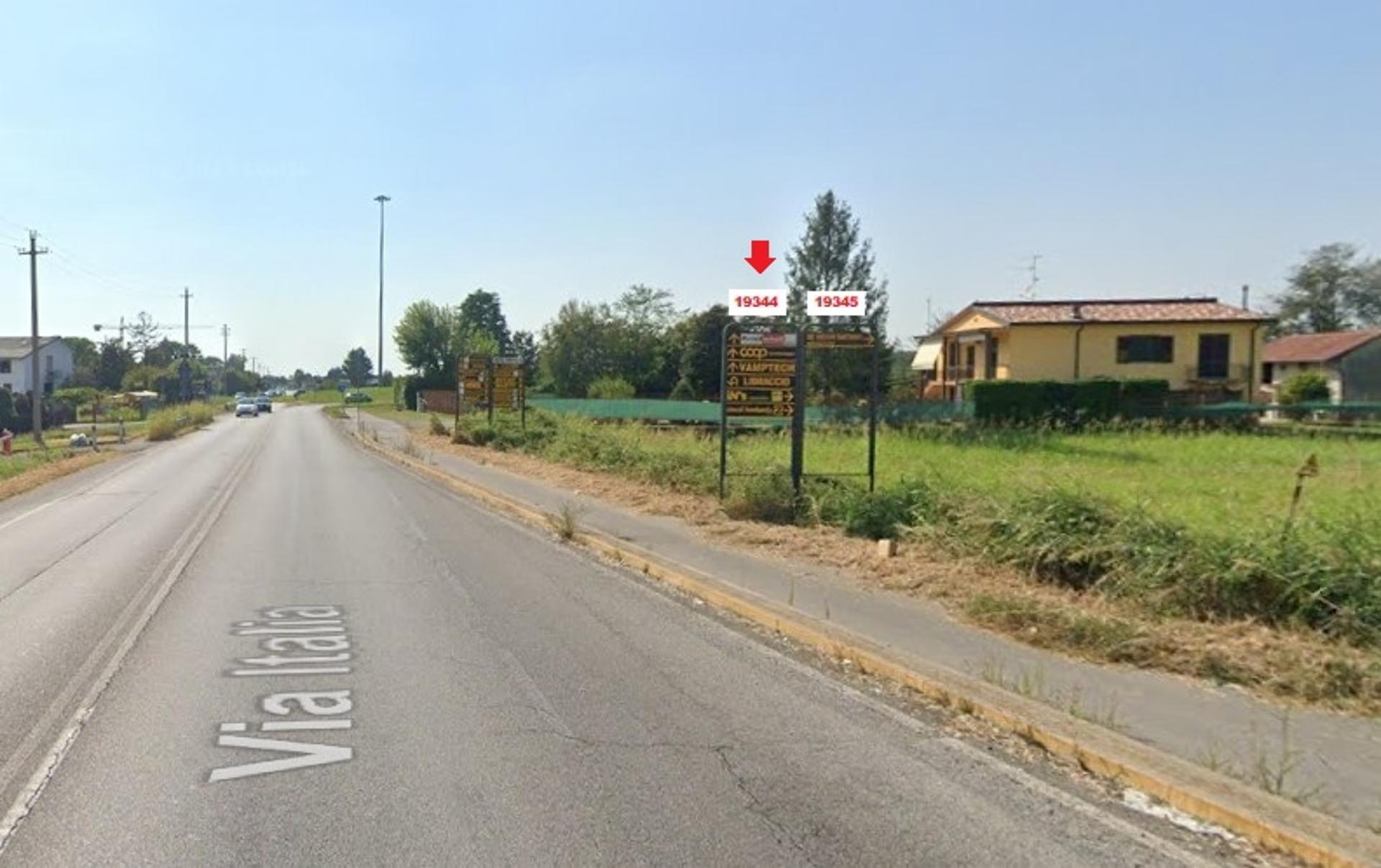 Impianto FRECCE / PREINSEGNE a Busnago, in zona Libraccio