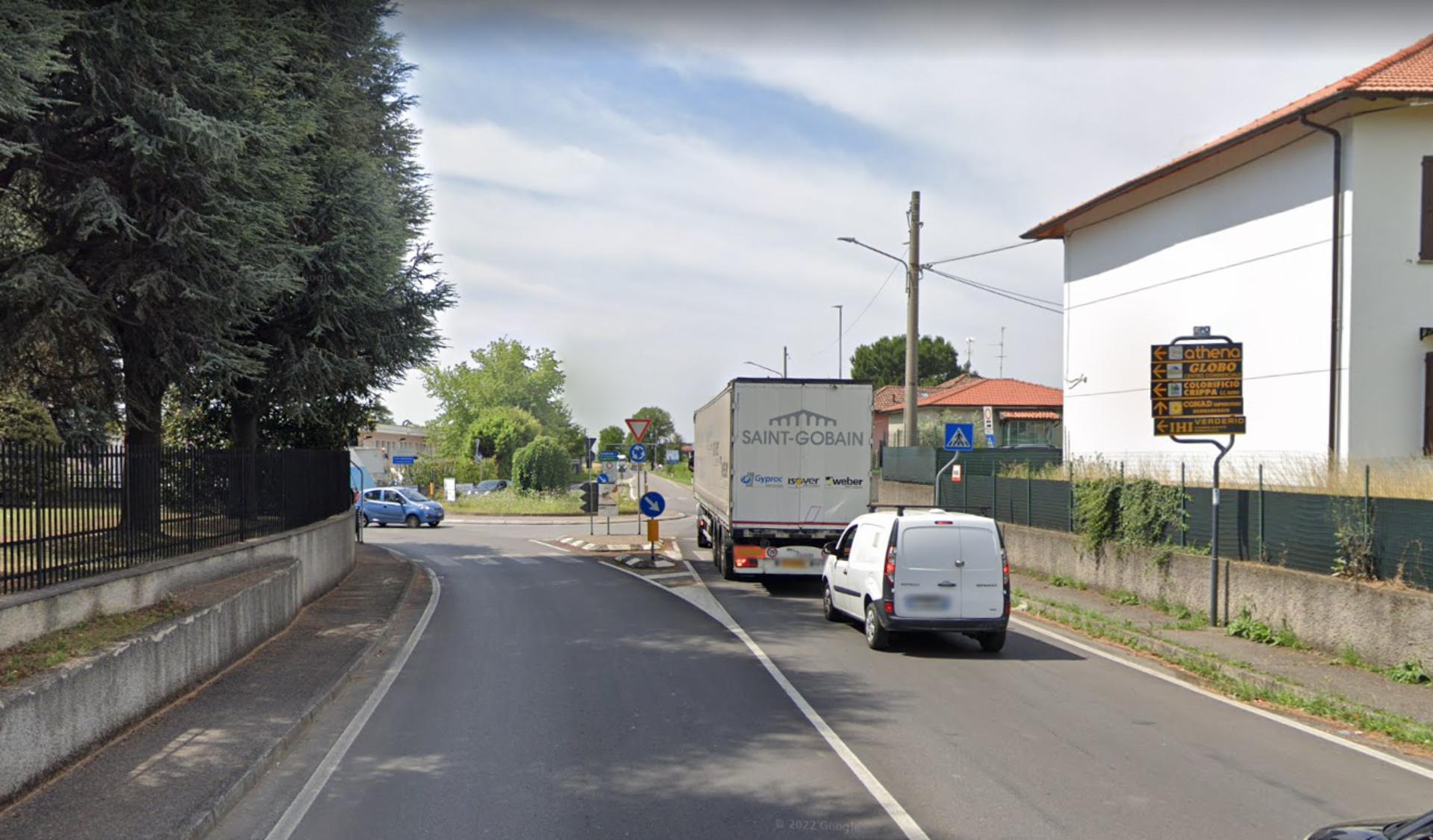 Impianto a S.P. 56Km. 10+765/dx  Verderio