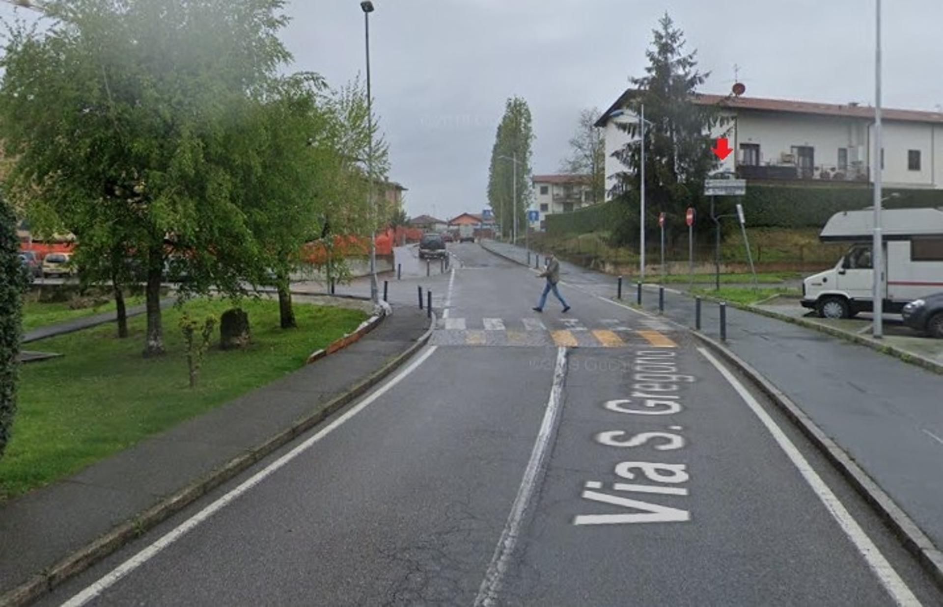 Impianto frecce / preinsegne a Capriate San Gervasio