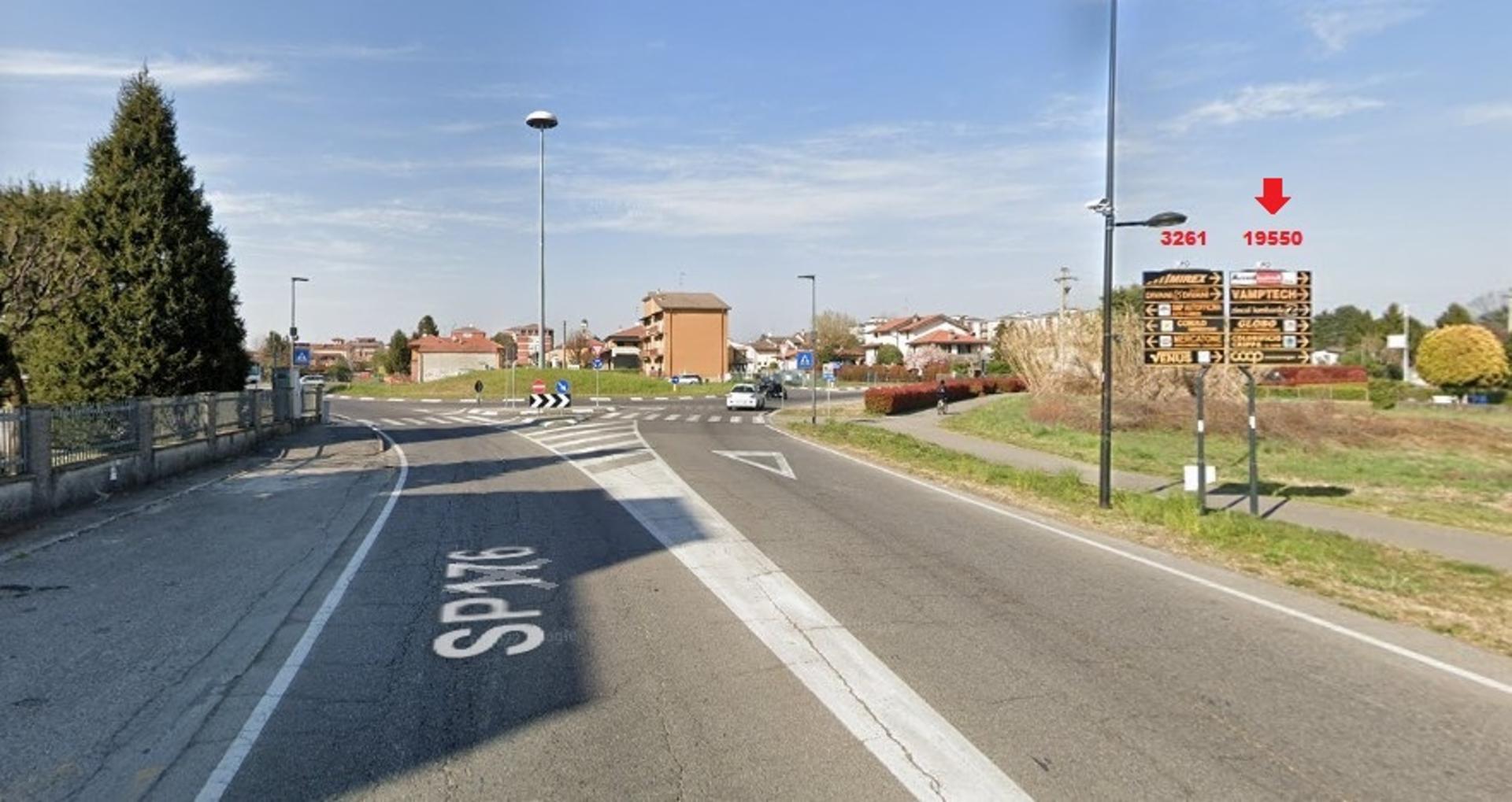 Impianto FRECCE / PREINSEGNE a Bellusco, in zona Comando di Polizia Locale Brianza Est