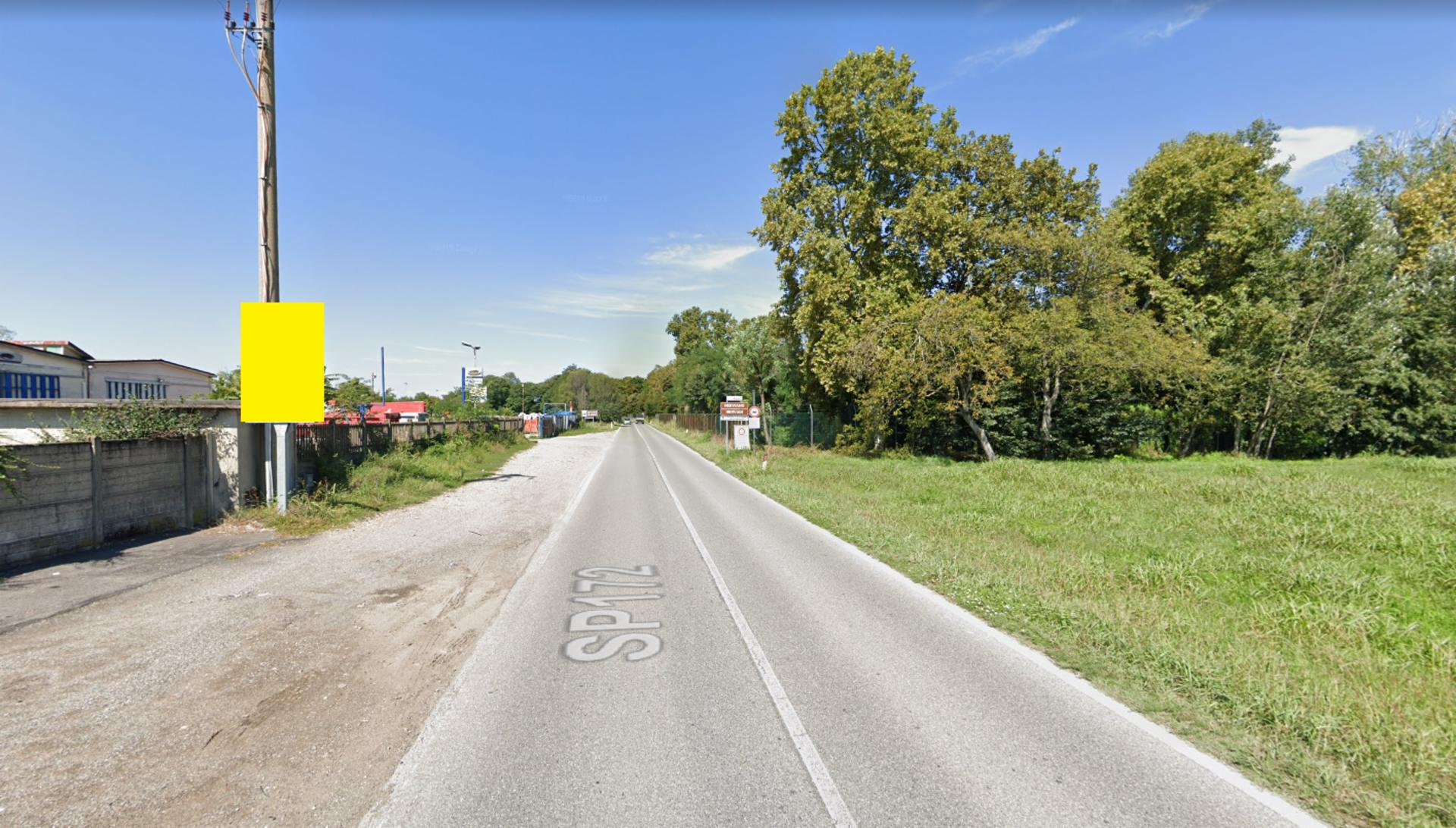 Impianto CARTELLONISTICA a Pogliano Milanese, in zona Hostaria in Cascina