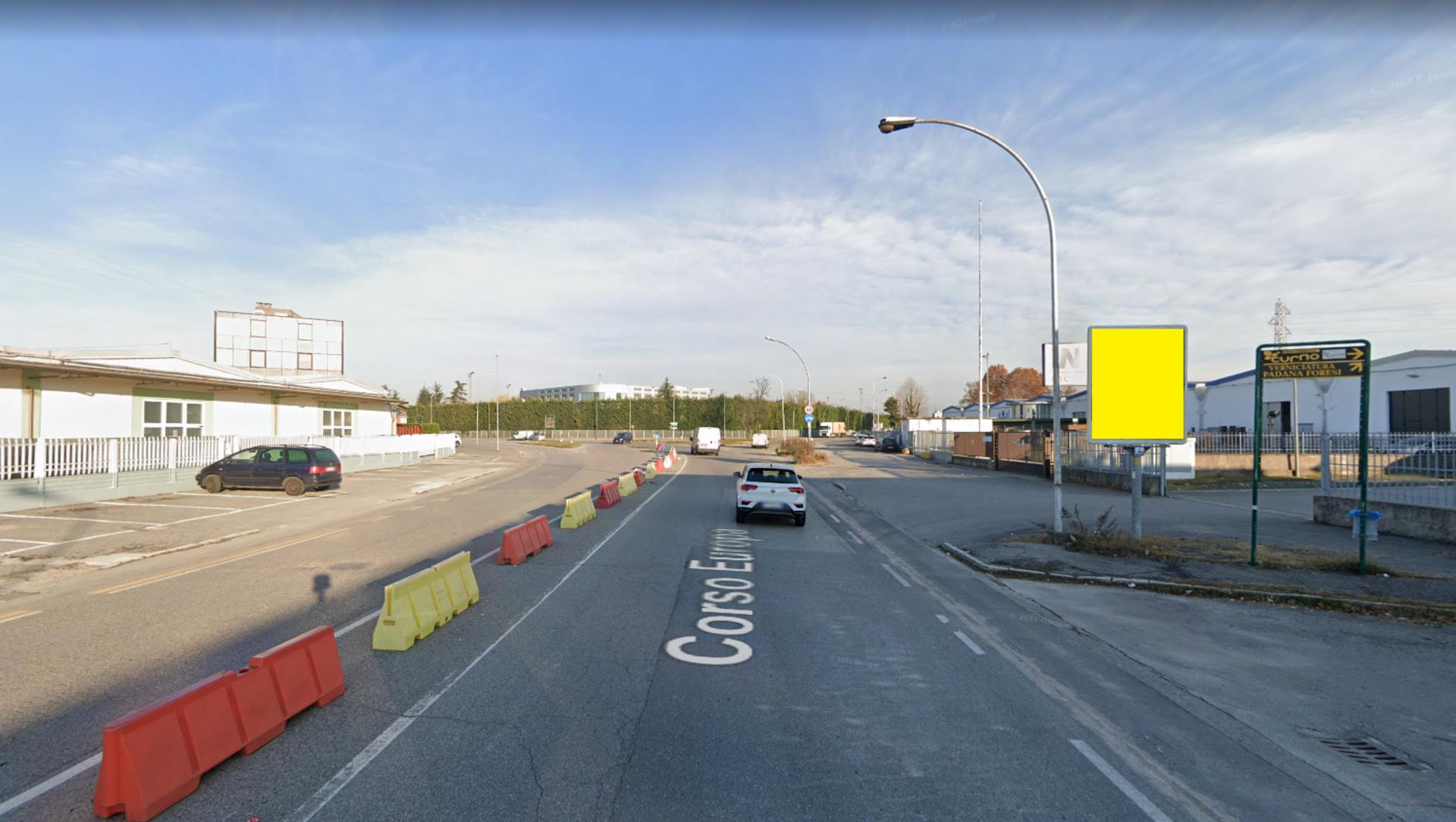 Impianto CARTELLONISTICA a Ciserano, in zona Il Monello