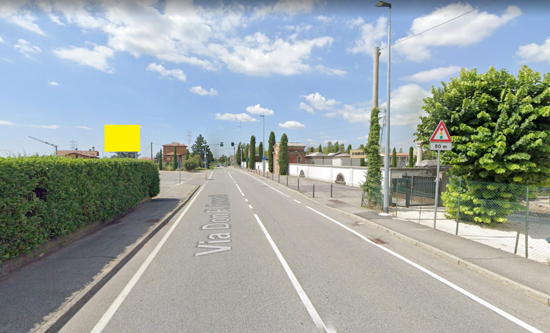Impianto CARTELLONISTICA a Gorlago, in zona Chiesa di San Pancrazio