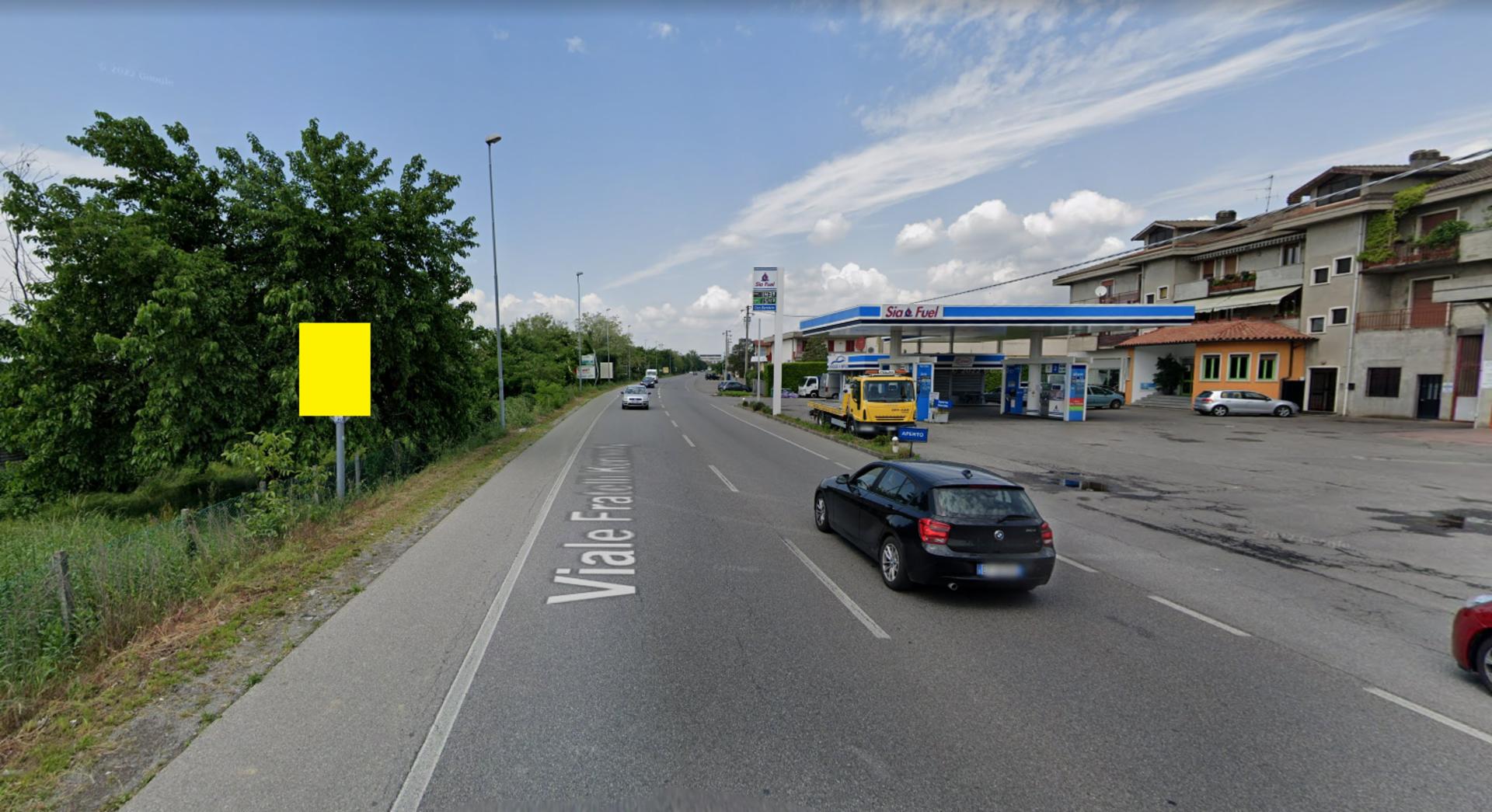 Impianto CARTELLONISTICA a Chiuduno, in zona Il Gelato da Giò