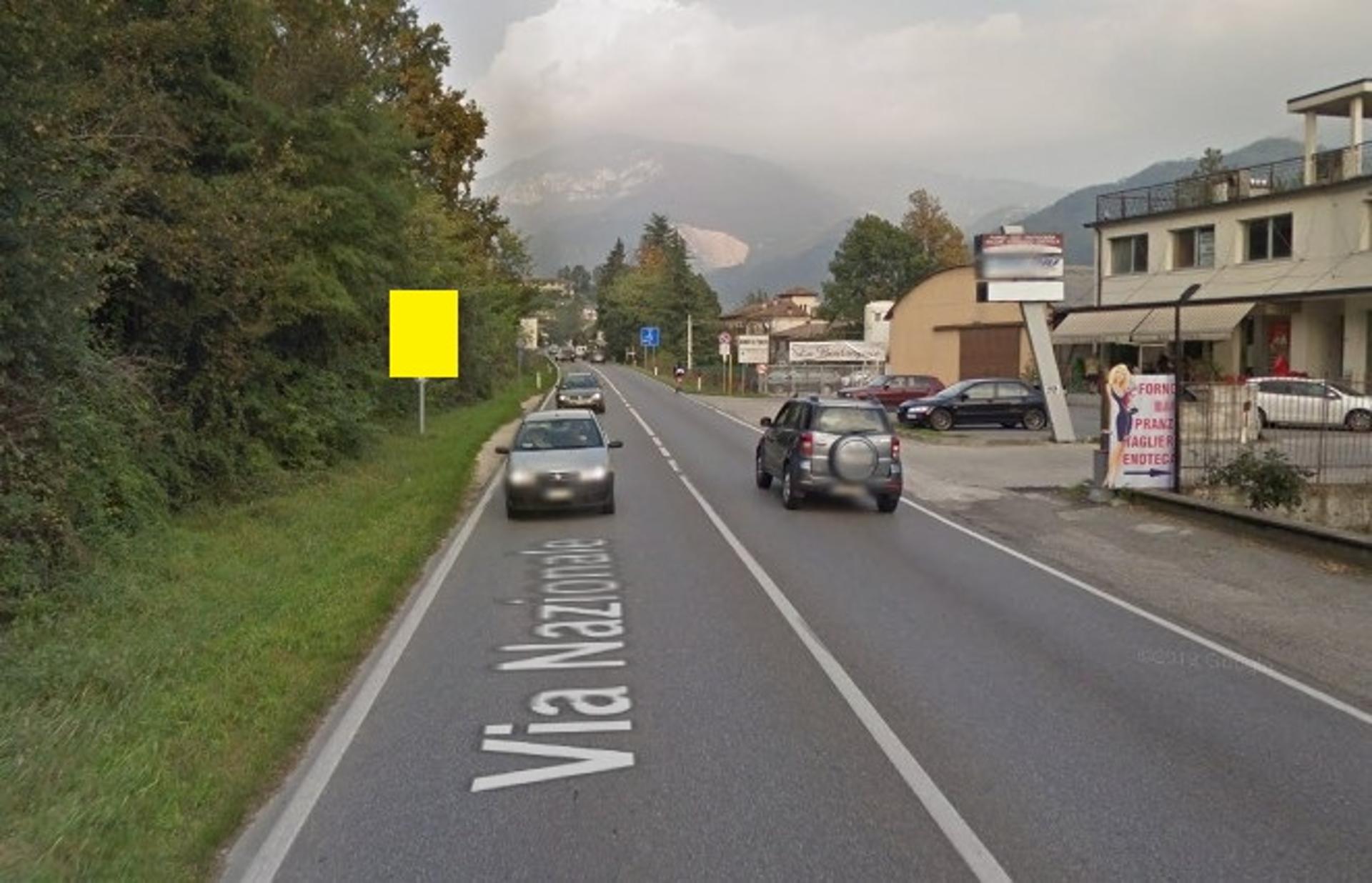 Impianto CARTELLONISTICA a Luzzana, in zona Asilo Nido 