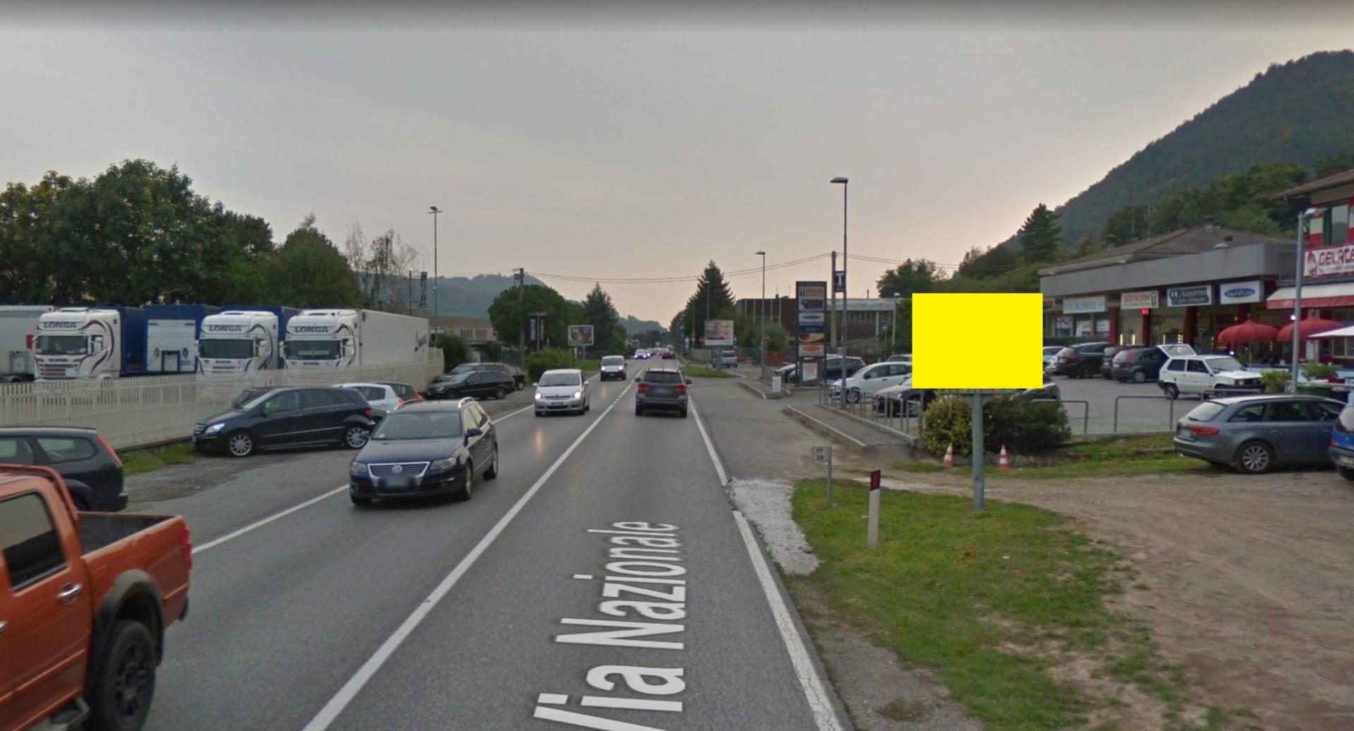 Impianto CARTELLONISTICA a Luzzana, in zona Piero Pizza