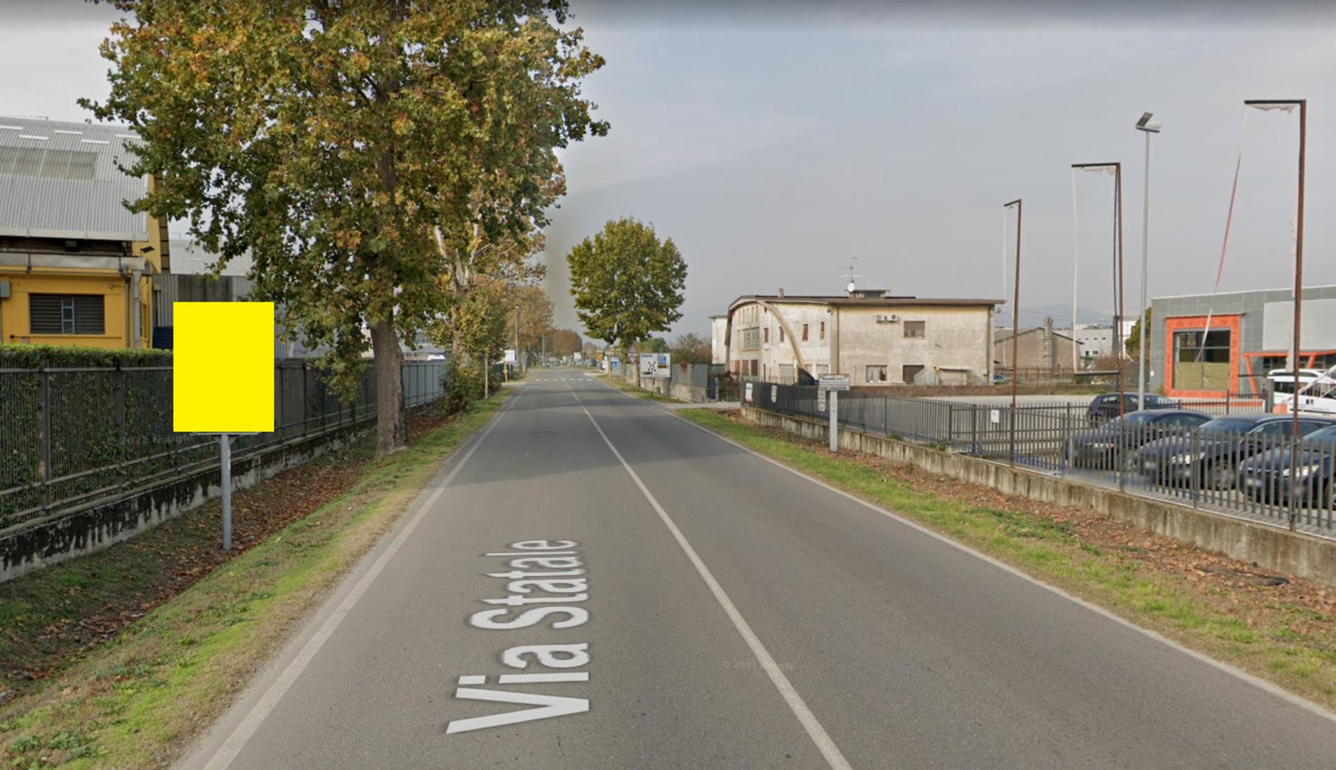 Impianto CARTELLONISTICA a Calcinato, in zona Ponte San Marco - Biemme