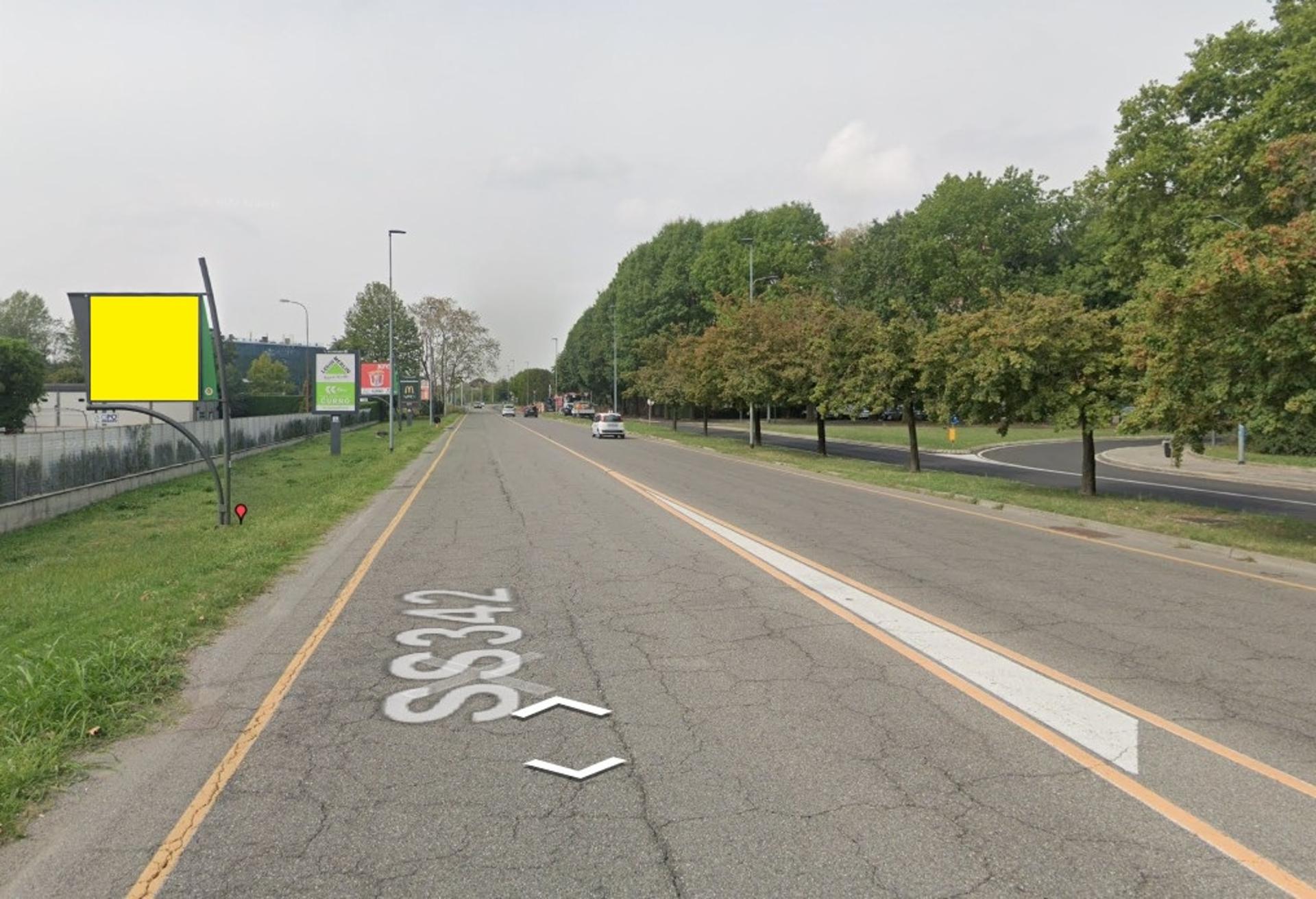 Impianto CARTELLONISTICA a Bergamo, in zona Bar H