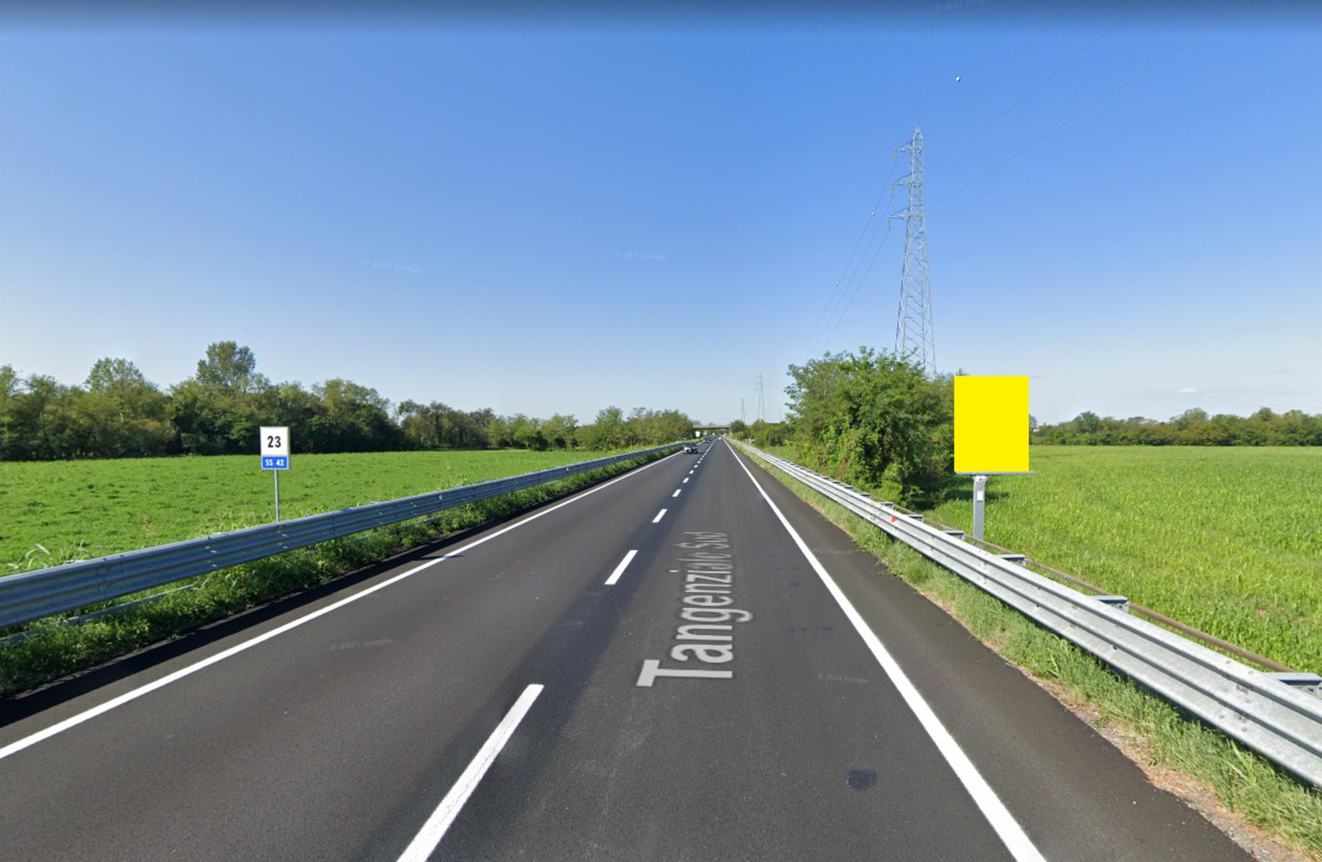 Impianto a S.S. 42 Km. 23+000/sx  Zanica