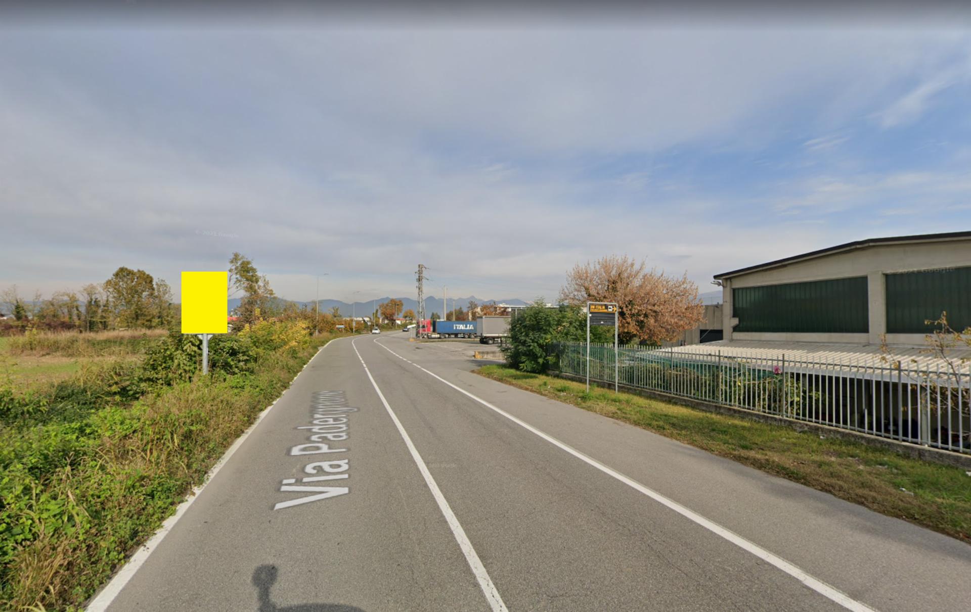 Impianto CARTELLONISTICA a Grassobbio, in zona Osteria Fienodoro