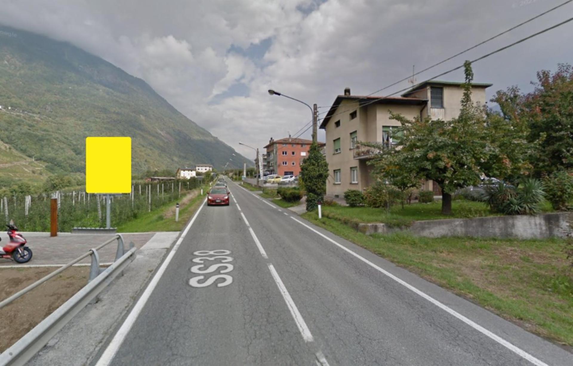 Impianto CARTELLONISTICA a Tirano, in zona Il Tinello