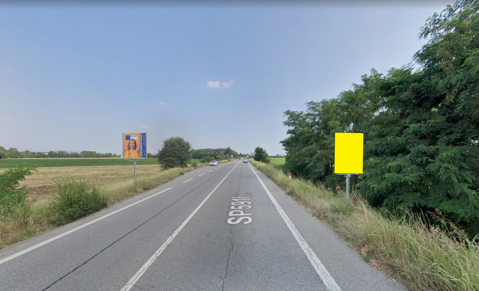 Impianto a EX S.S. 591 BIS Km. 2+600/dx  Zanica