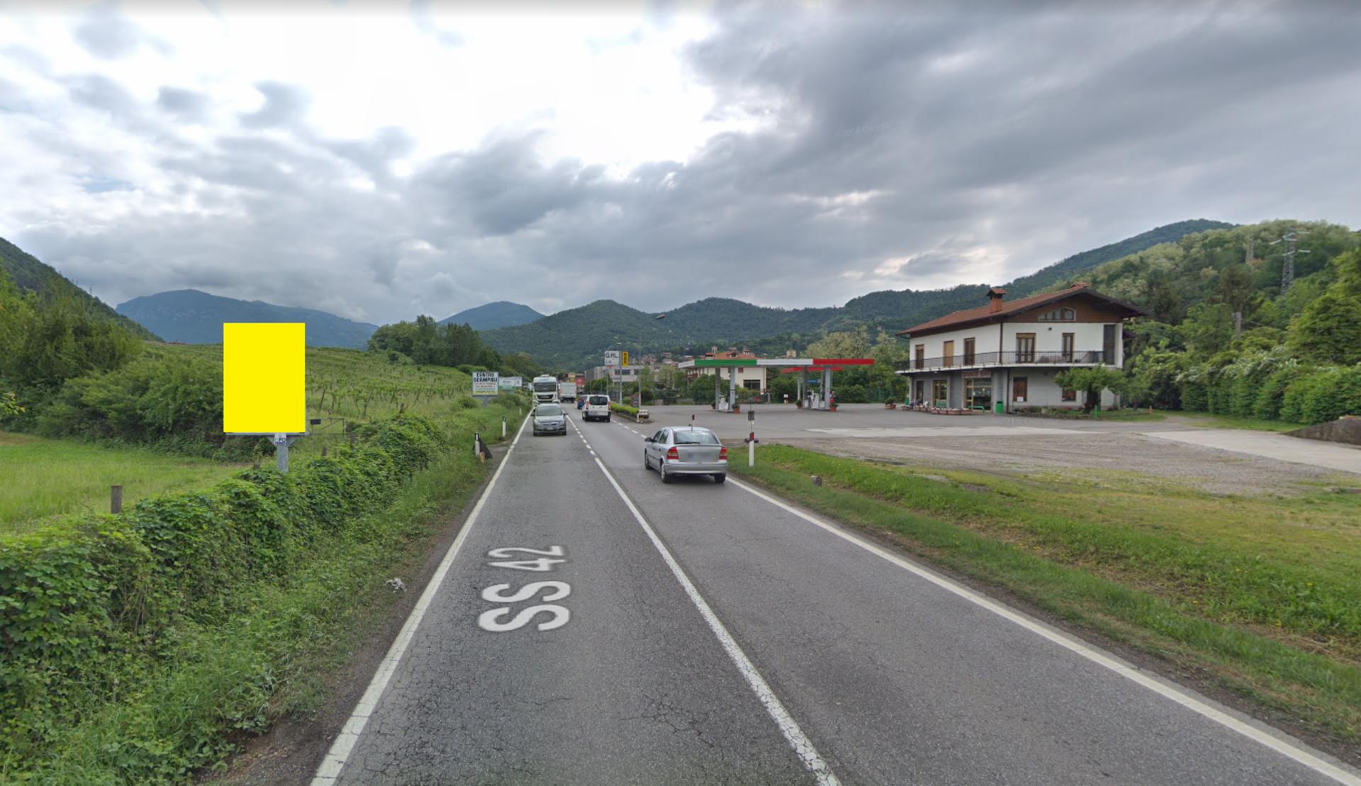 Impianto CARTELLONISTICA a Entratico, in zona Buffalo Grill
