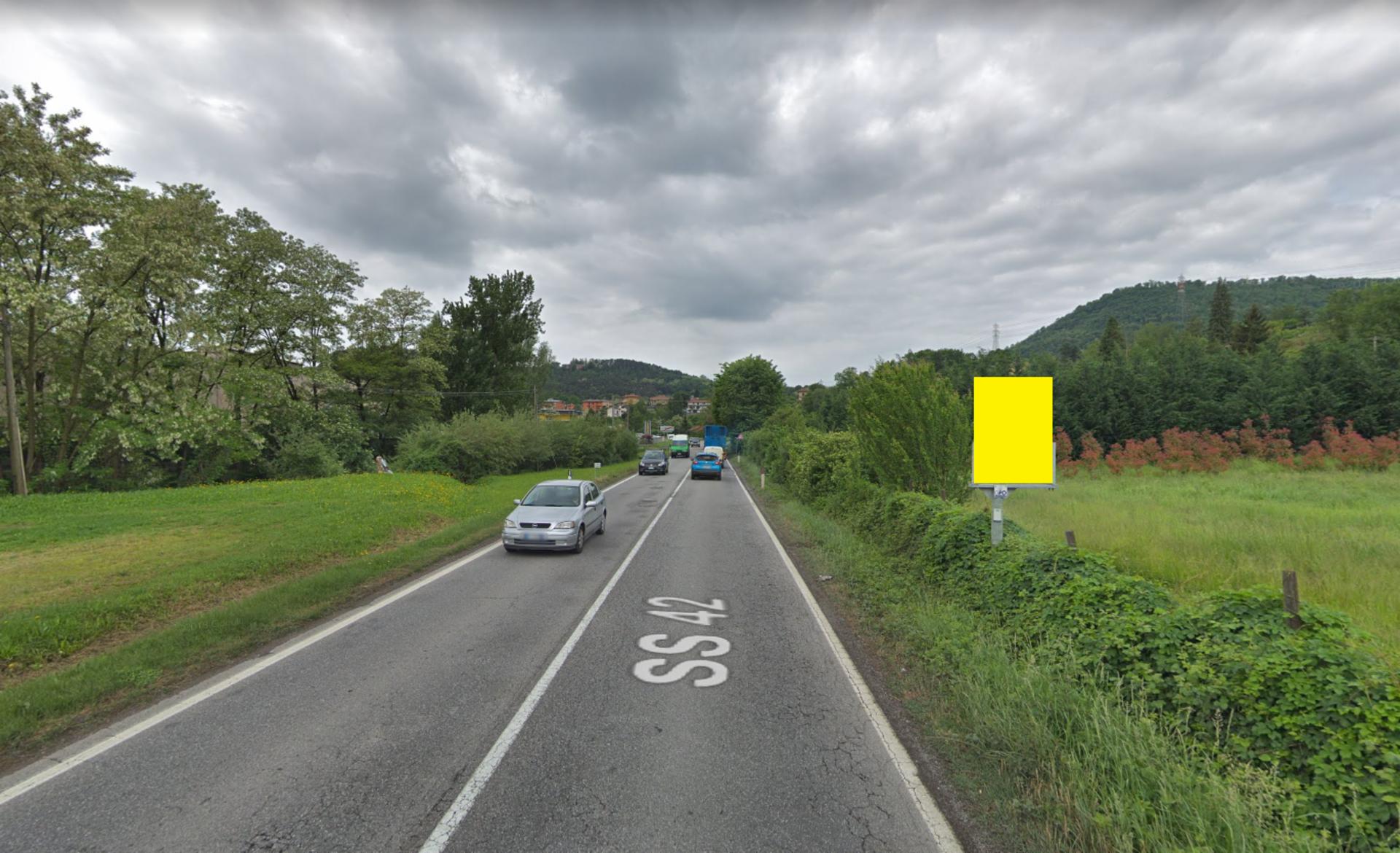 Impianto a S.S. 42 Km. 37+295/sx  Entratico