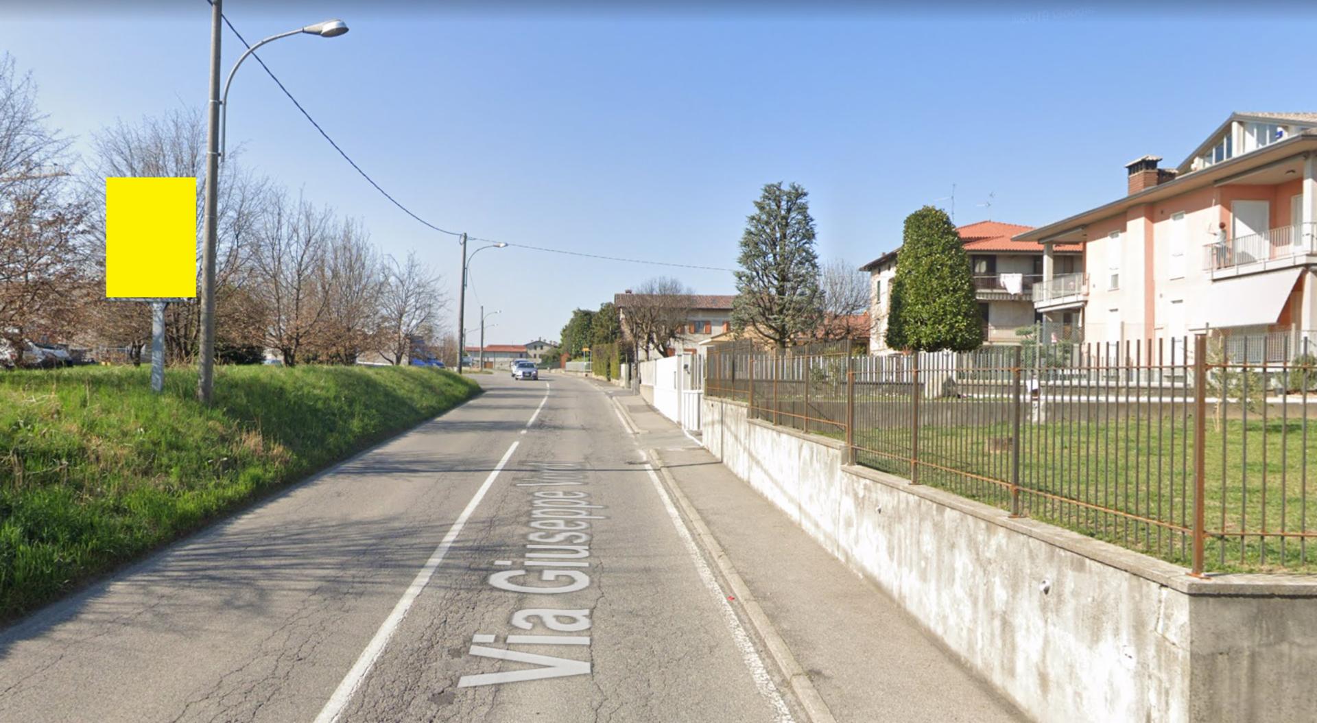 Impianto CARTELLONISTICA a Chignolo d'Isola, in zona Chiesa di San Pietro Apostolo