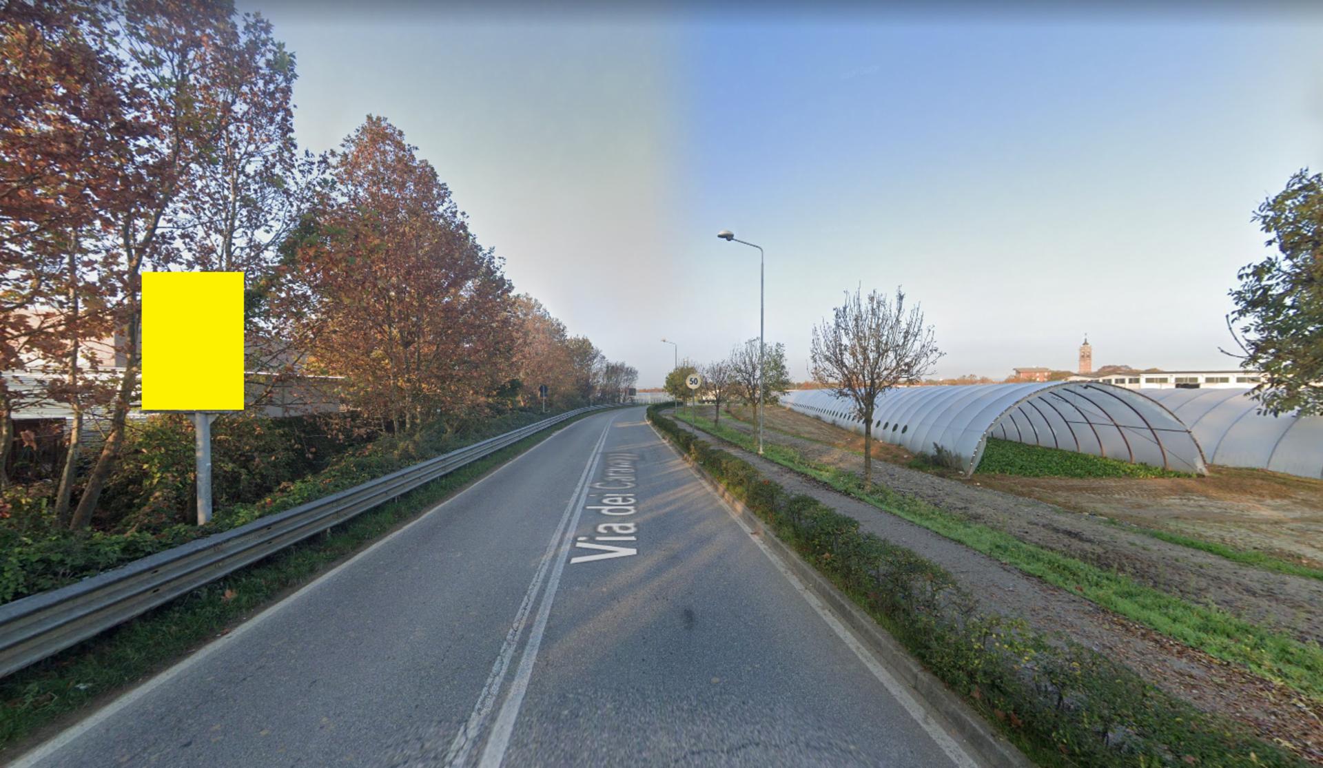 Impianto CARTELLONISTICA a Levate, in zona Che bel campa