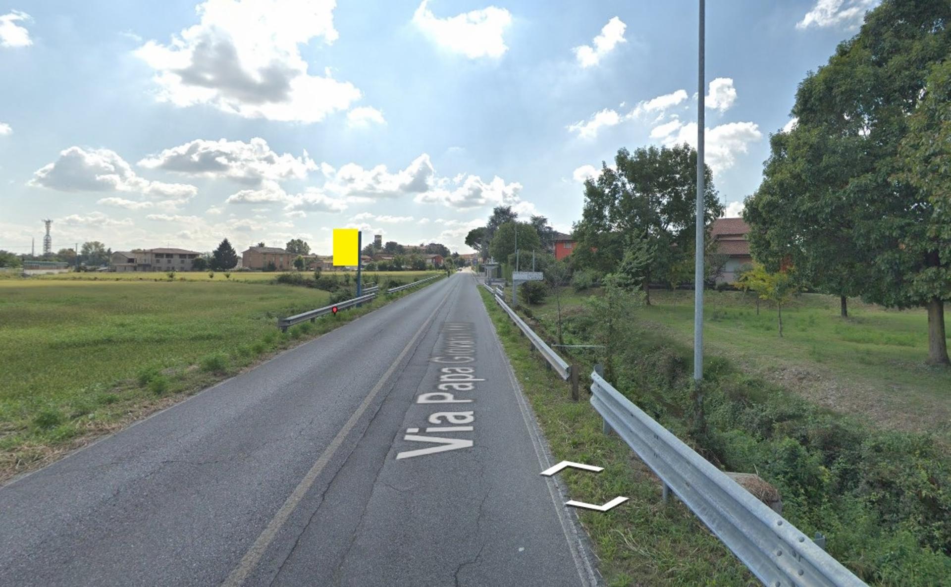 Impianto CARTELLONISTICA a Calcio, in zona Pieve di San Vittore