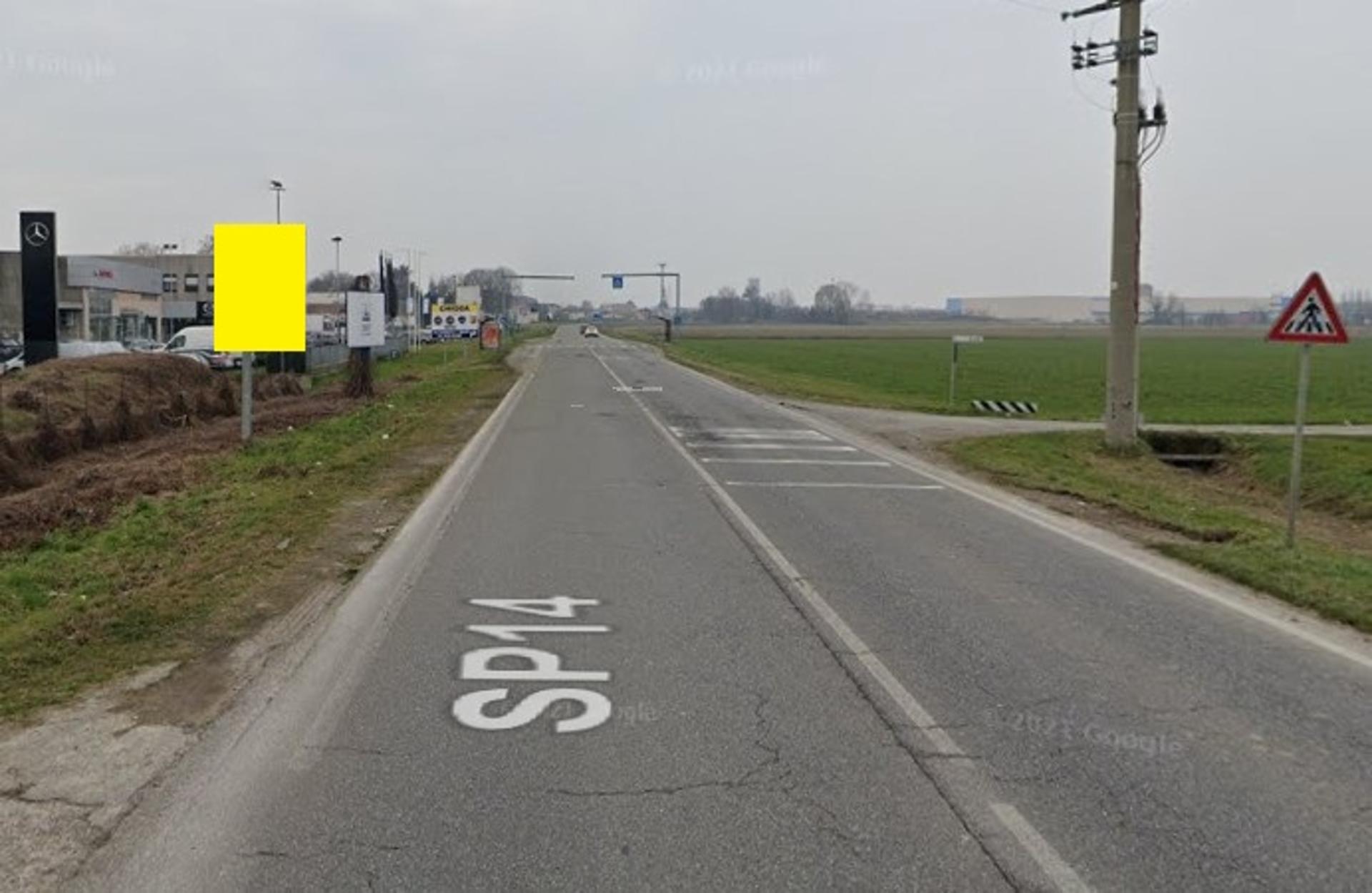 Impianto CARTELLONISTICA a Liscate, in zona Parco Largo Bersaglieri D'Italia