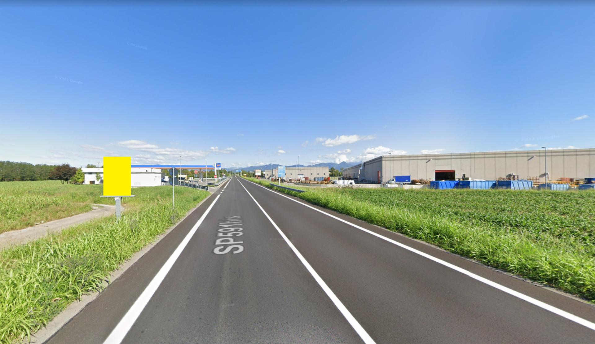 Impianto a EX S.S. 591 BIS Km. 3+850/dx  Zanica