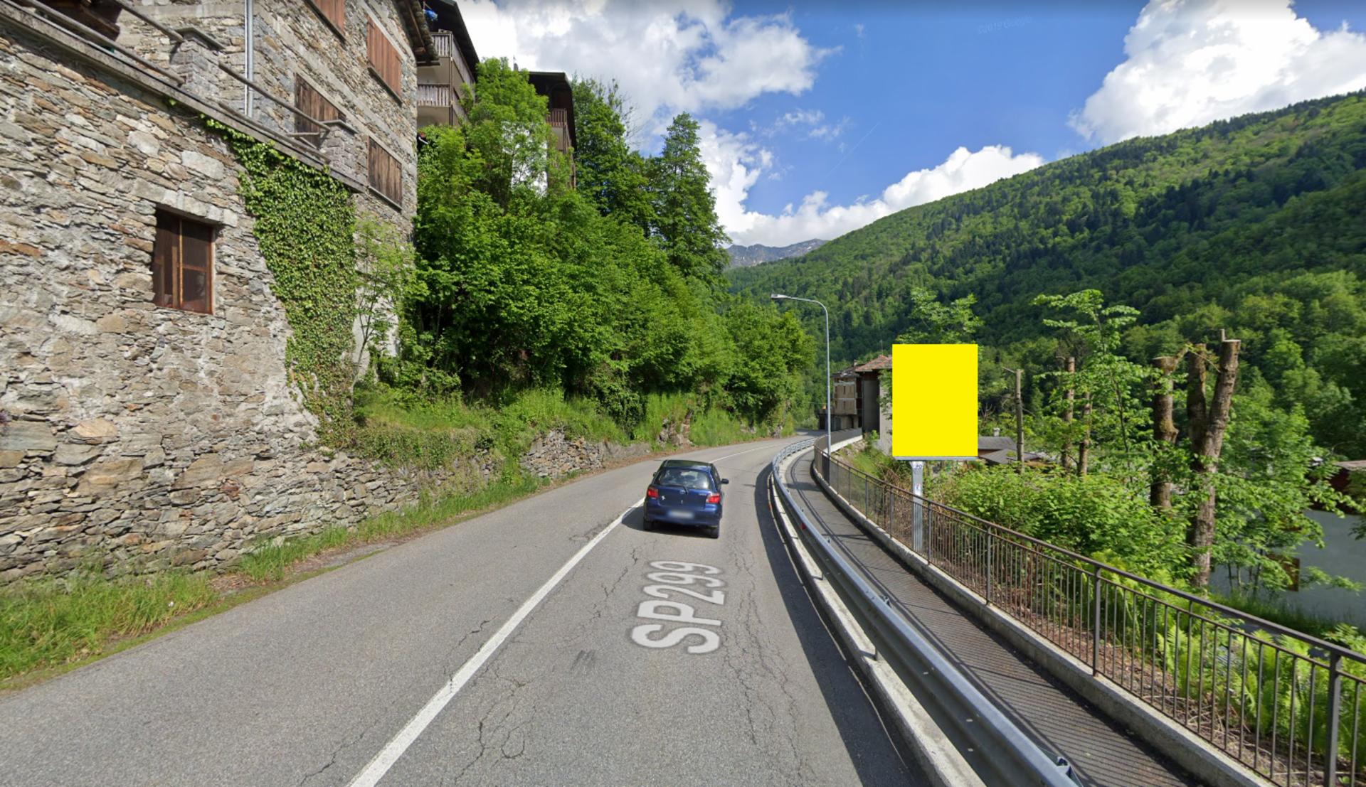Impianto CARTELLONISTICA a Pila, in zona Chiesa di San Pietro