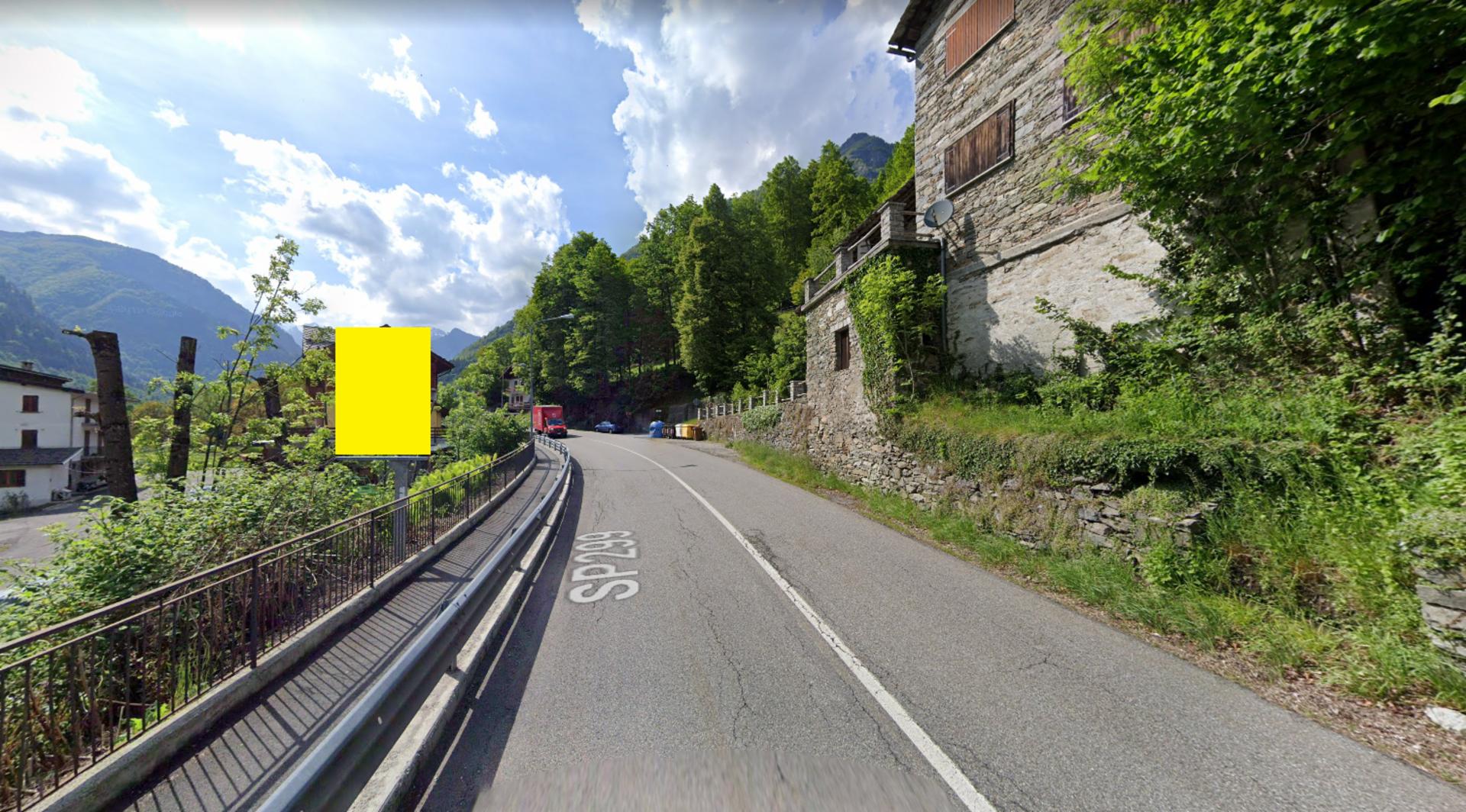 Impianto CARTELLONISTICA a Pila, in zona Chiesa di San Pietro