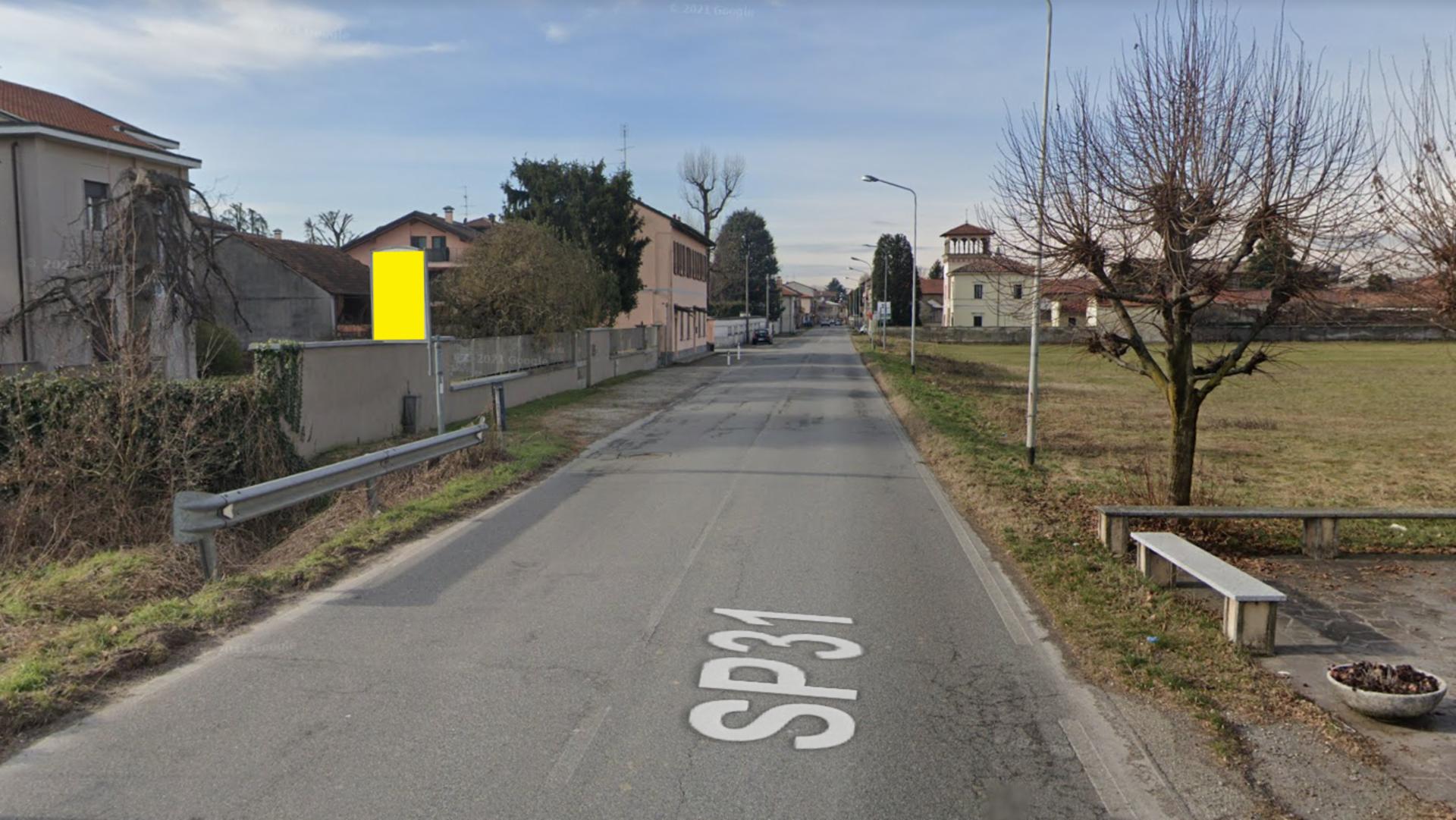Impianto CARTELLONISTICA a Cuggiono, in zona Ospedale di Cuggiono