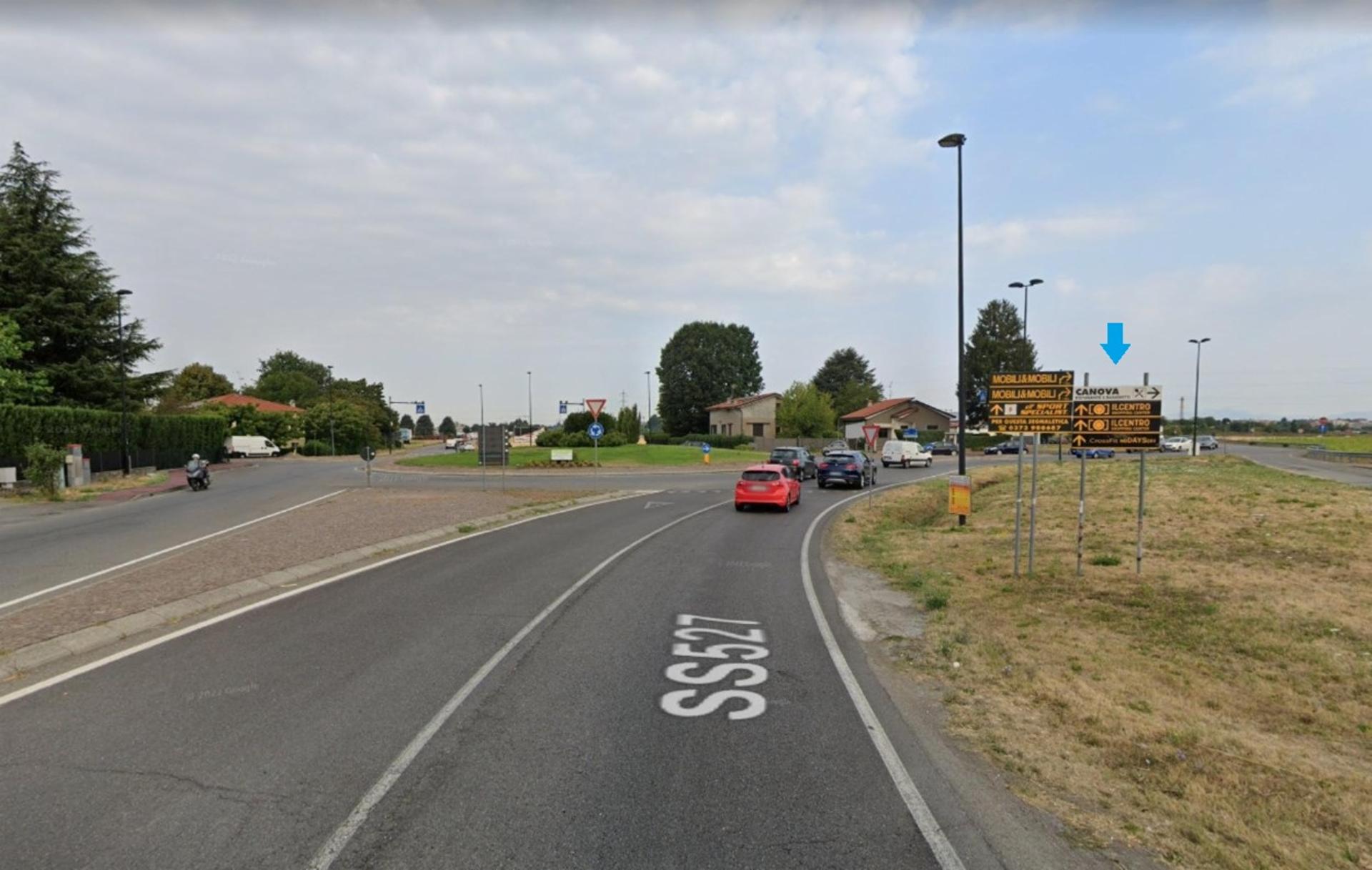 Impianto a S.P. 527 Km. 16+420/dx  (Via Varese)  Solaro