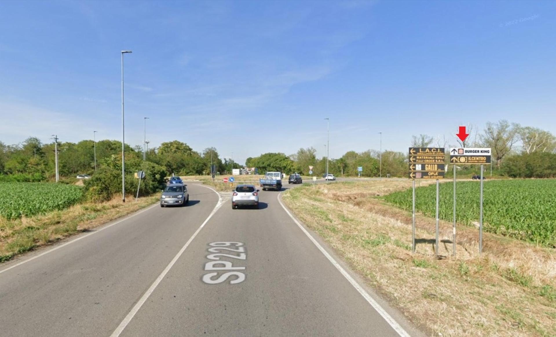 Impianto FRECCE / PREINSEGNE a Pogliano Milanese, in zona ALDI