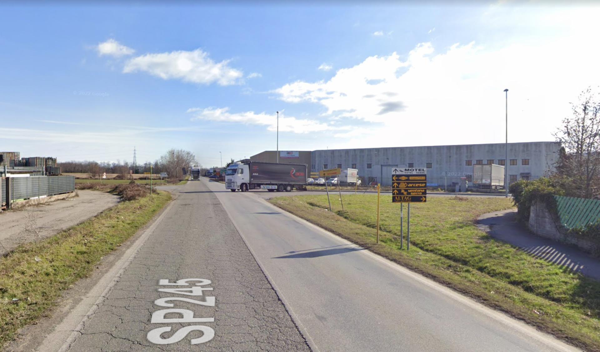 Impianto a S.P. 245 Km. 1+950/dx  Cambiago