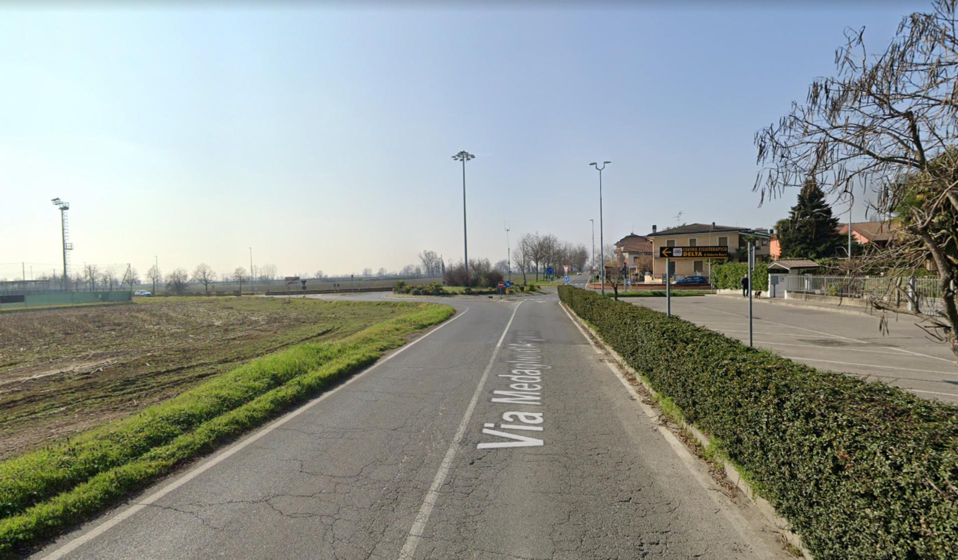 Impianto a VIALE Repubblica rotatoria con S.P.16  Zelo Buon Persico