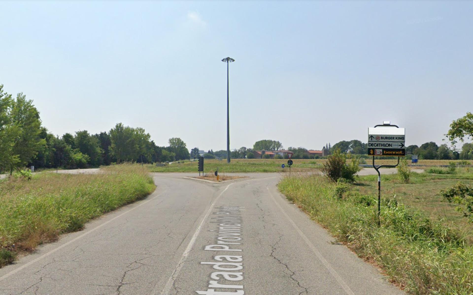 Impianto a VIA Pavia prima della rotatoria con Via Porcellana  Alessandria