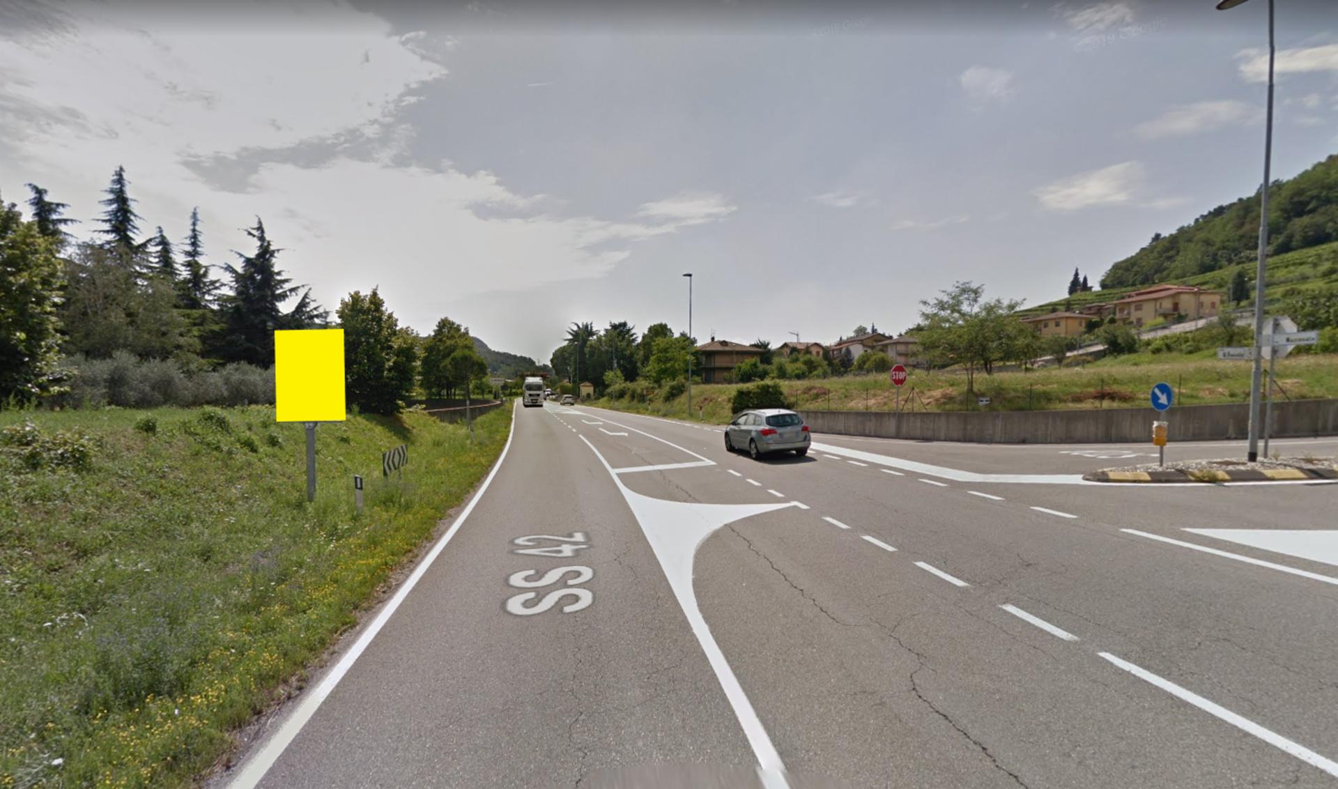 Impianto CARTELLONISTICA a Trescore Balneario, in zona A Tavola con Ciccio