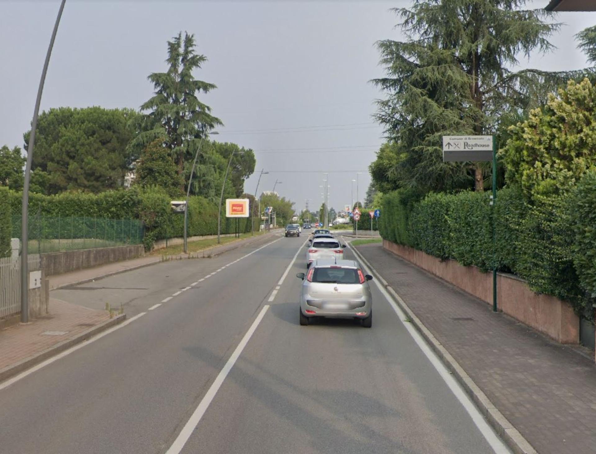 Impianto a VIA Vittorio Veneto prima di Via Pinamonte  Brembate