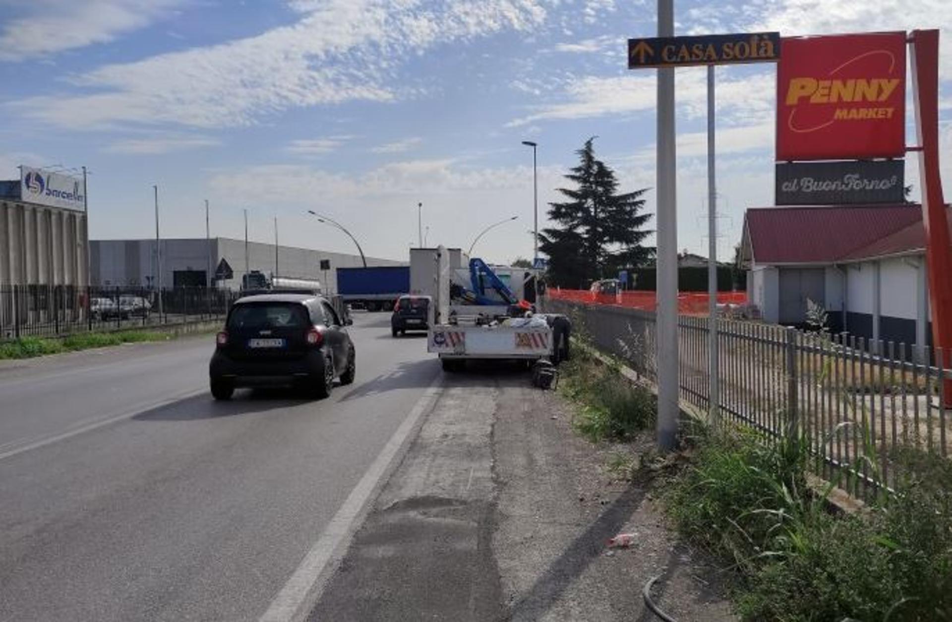 Impianto a S.P. 184 Km. 2+638/sx  Brembate