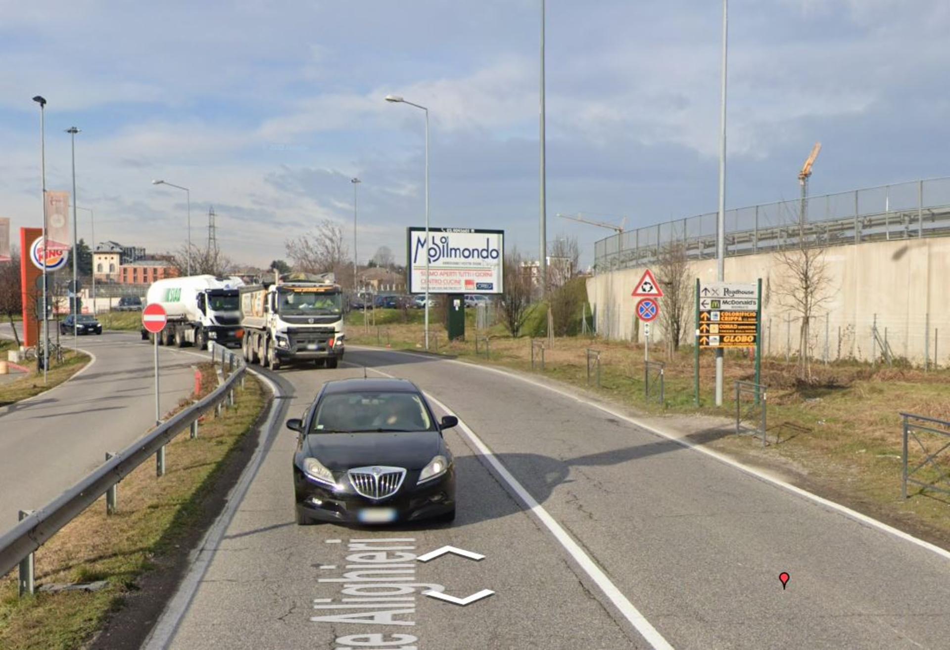 Impianto a S.P. 184 Km. 3+250/dx  Brembate