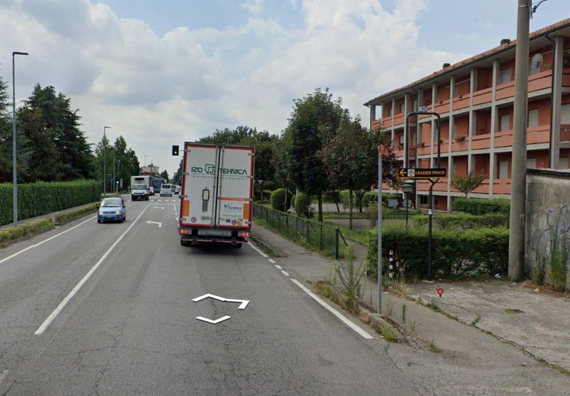 Impianto a S.P. 104 angolo con Via Borlontroni  Vaprio d'Adda