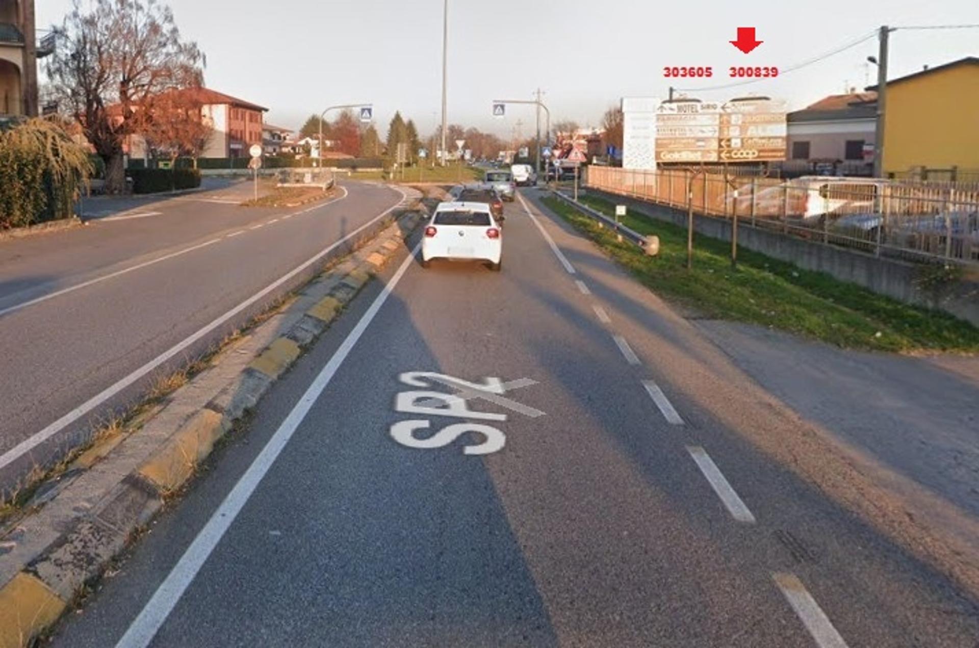 Impianto a S.P. 2 Km 12+794/dx  Busnago