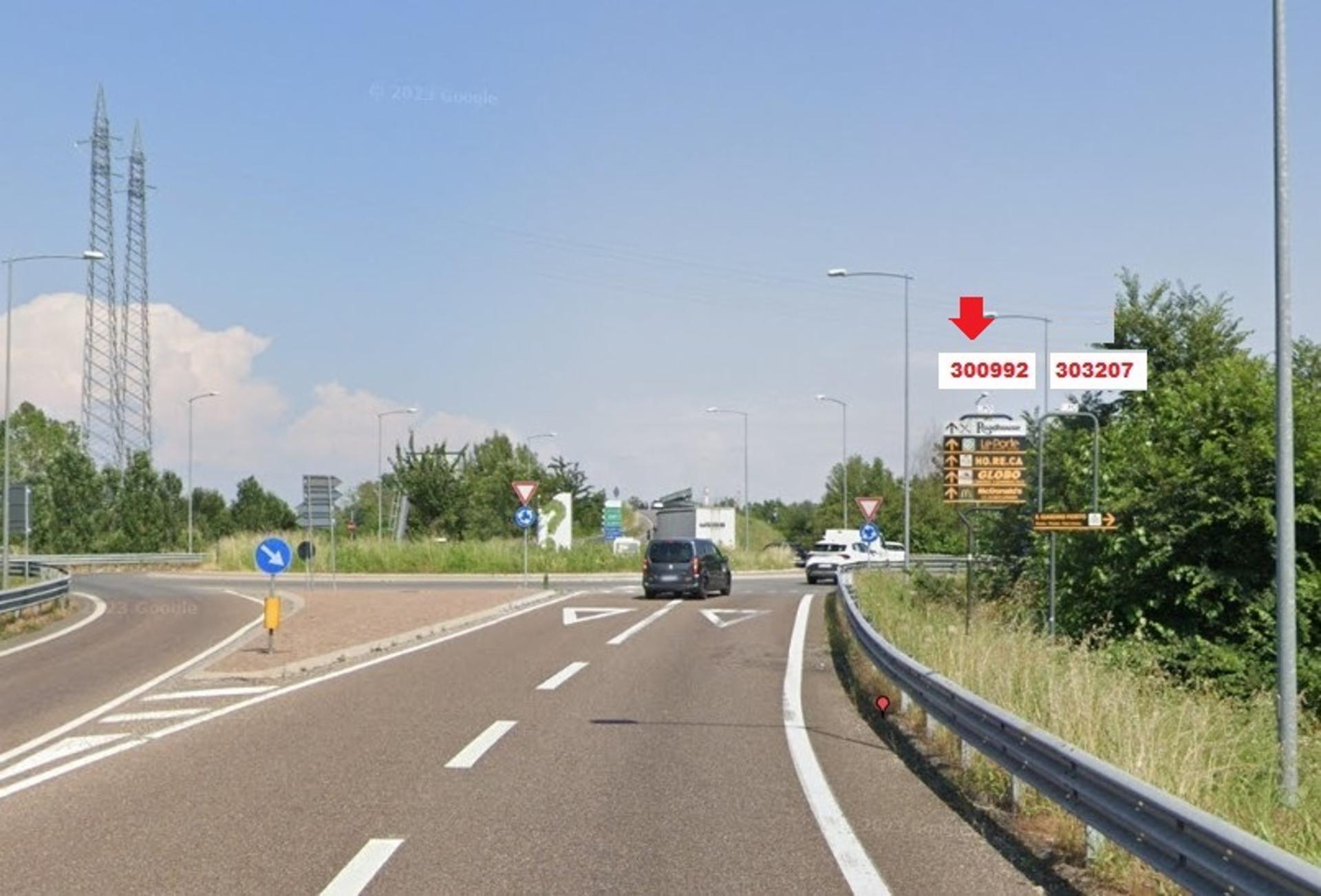 Impianto FRECCE / PREINSEGNE a Pozzuolo Martesana, in zona MELZO Quattro Vie/Industrie (DHL)