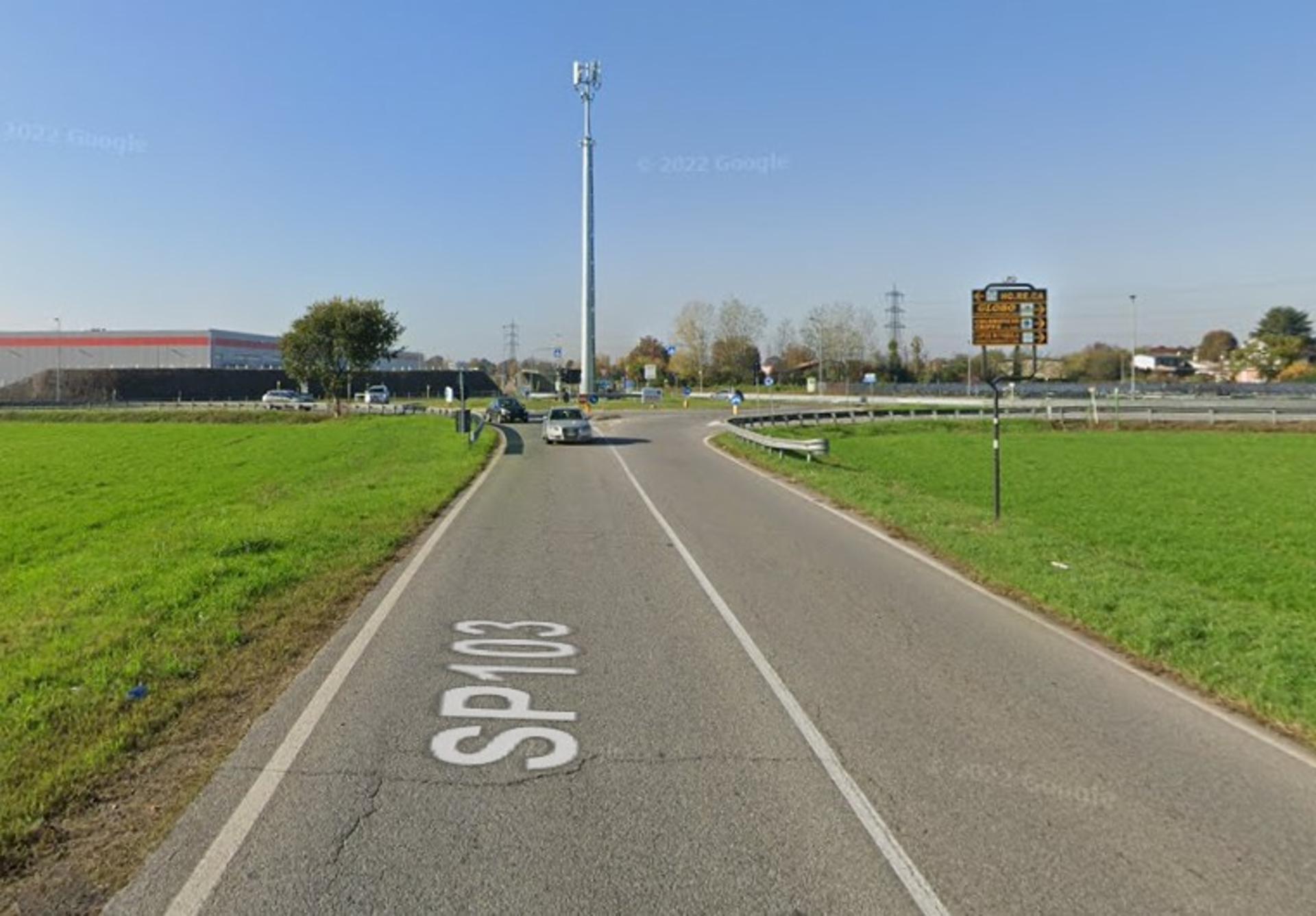 Impianto a S.P. 103 Dir Km. 2+827/sx  Pozzuolo Martesana
