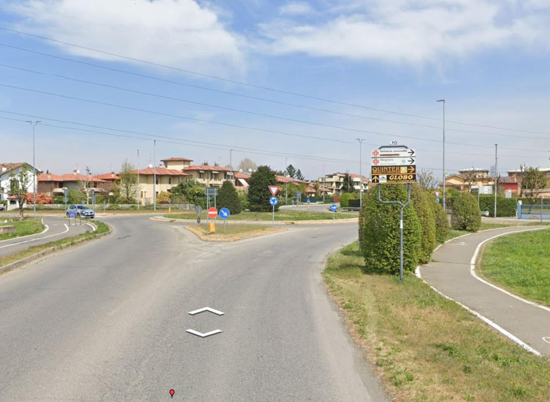 Impianto frecce / preinsegne a Truccazzano