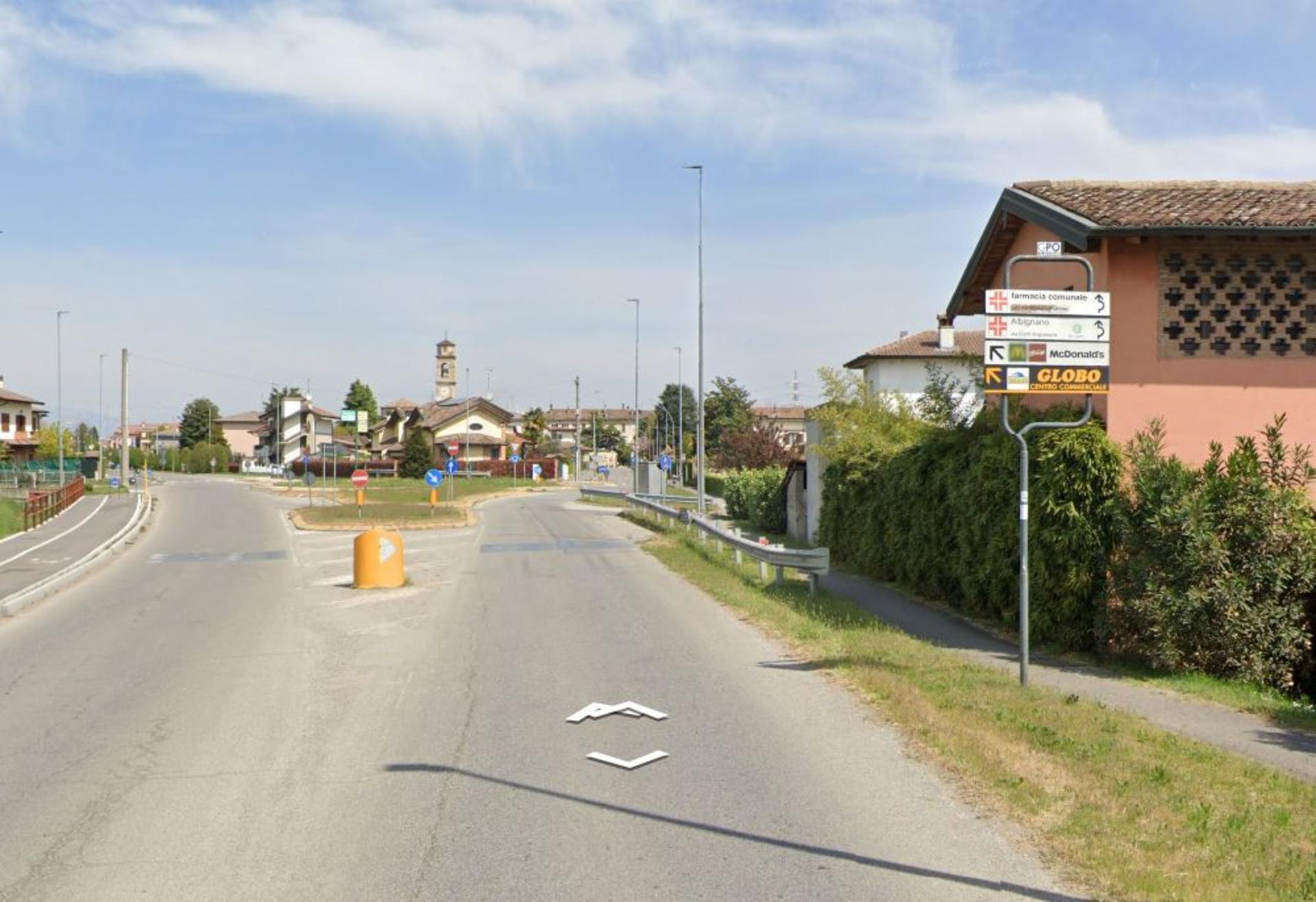 Impianto a S.P. 104 Km,l. 2+209/sx (Frazione  Albignano)  Truccazzano