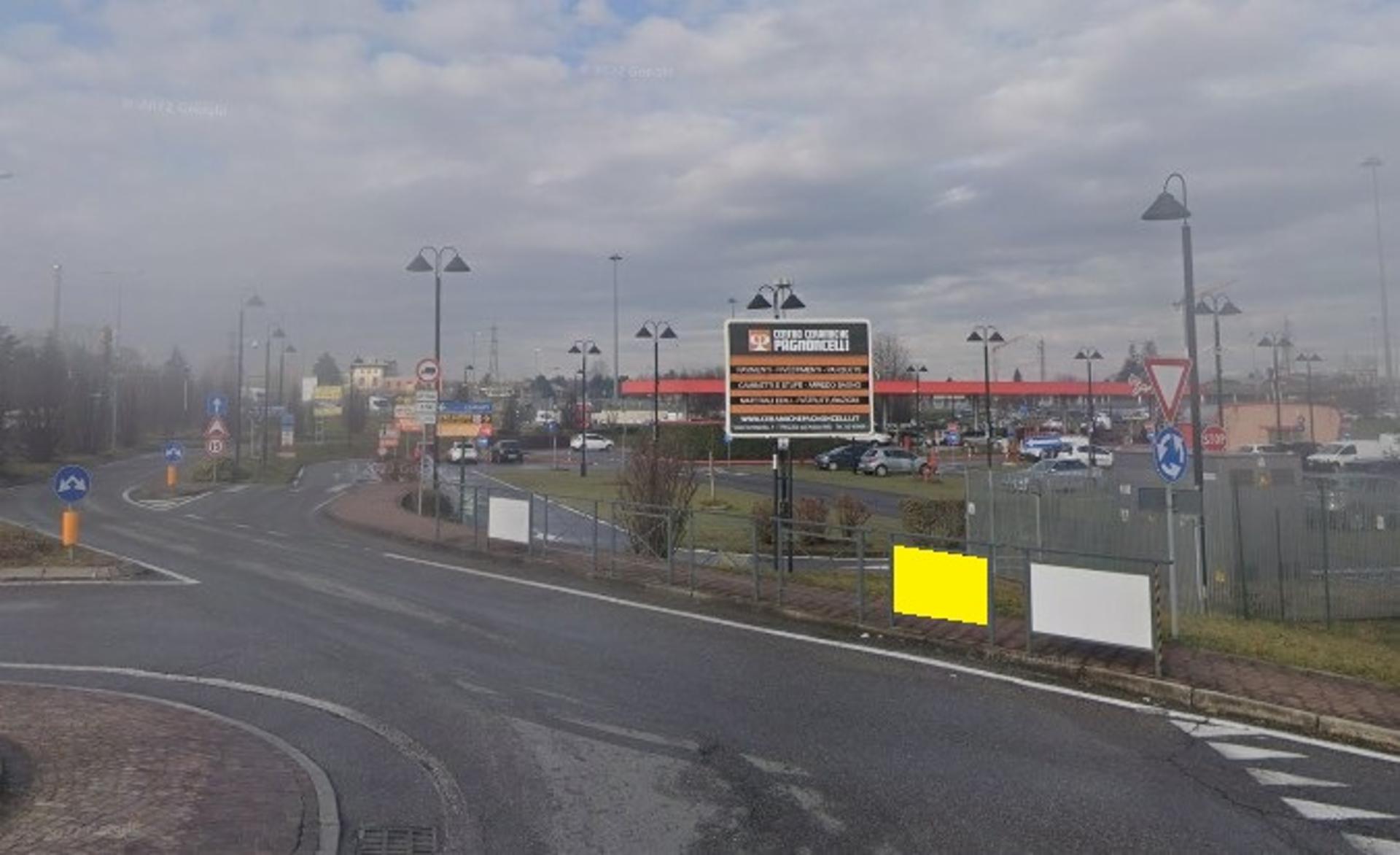 Impianto TRANSENNA a Brembate, in zona Burger King