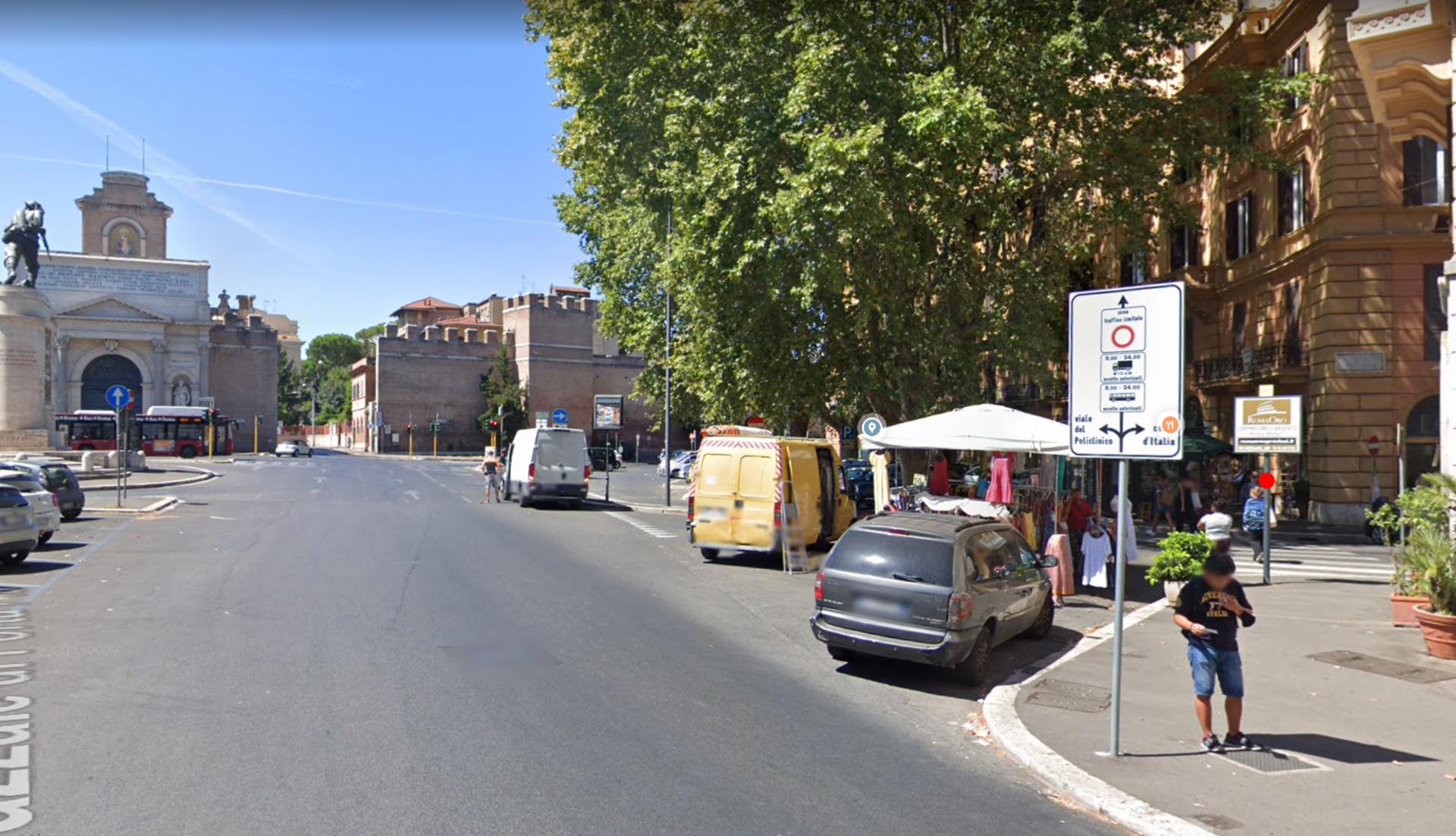 Impianto PALINA a Roma, in zona Porta Pia