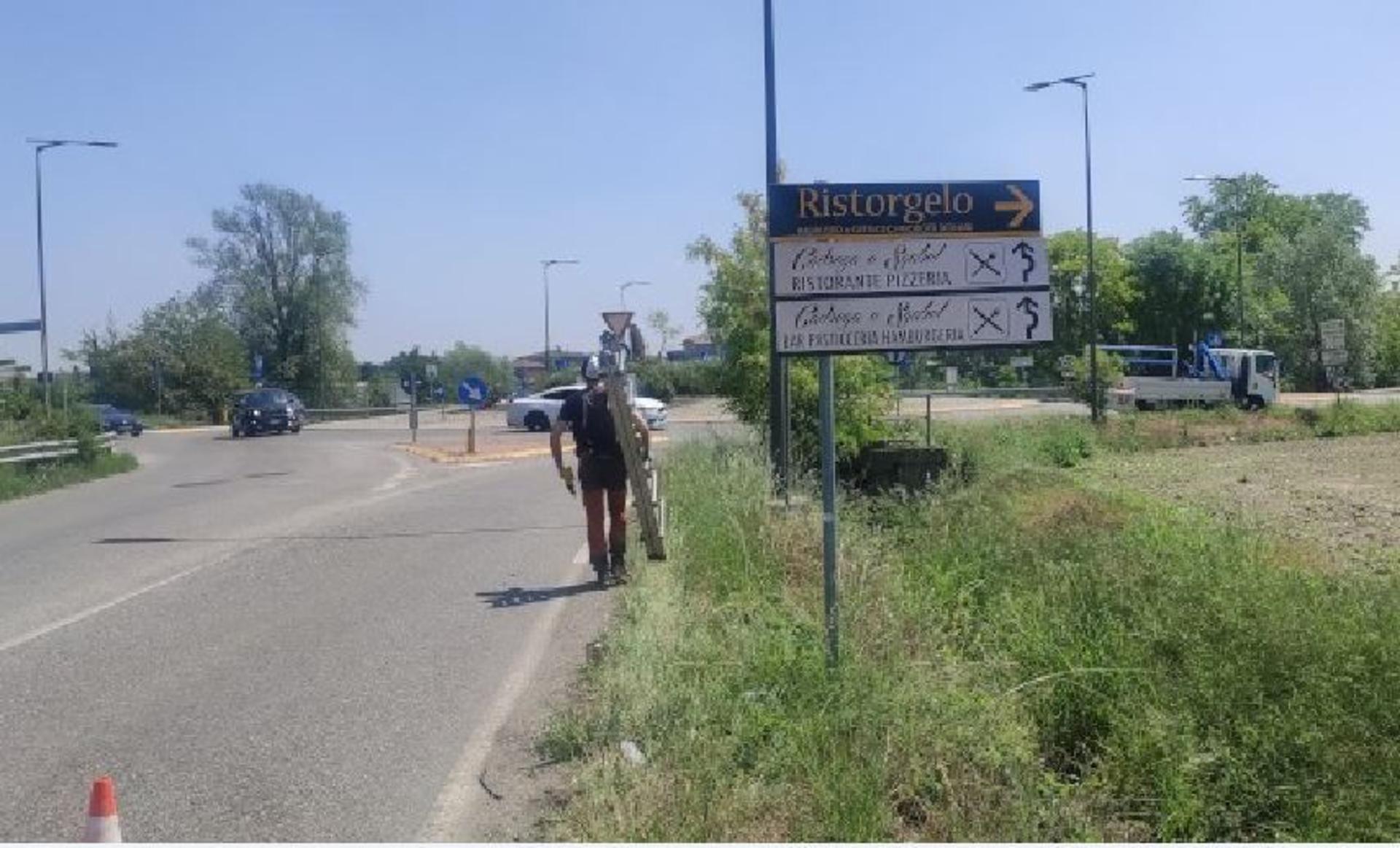 Impianto a VIA Milano angolo Via Edison  Mediglia