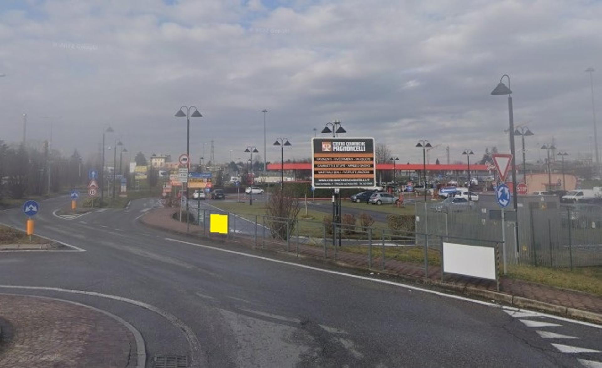 Impianto TRANSENNA a Brembate, in zona Burger King